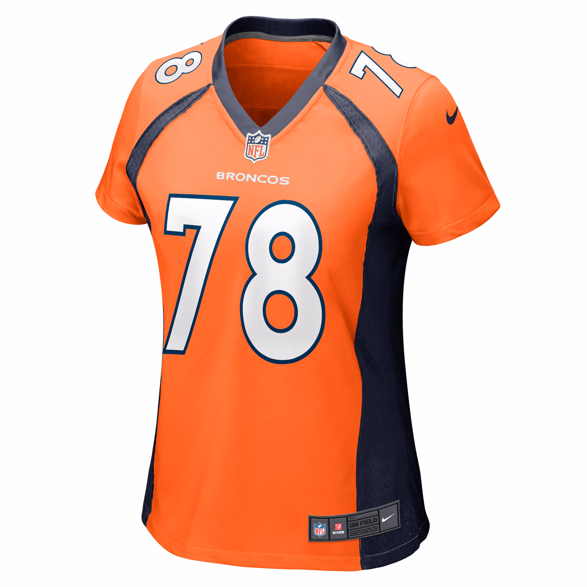 William Sherman Denver Broncos Nike Women's Team Game Jersey -  Orange