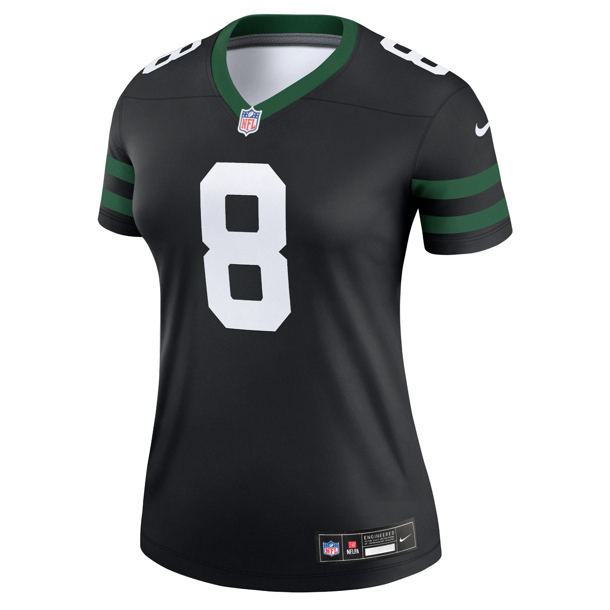 Aaron Rodgers New York Jets Nike Women's Alternate Legend Jersey - Legacy Black