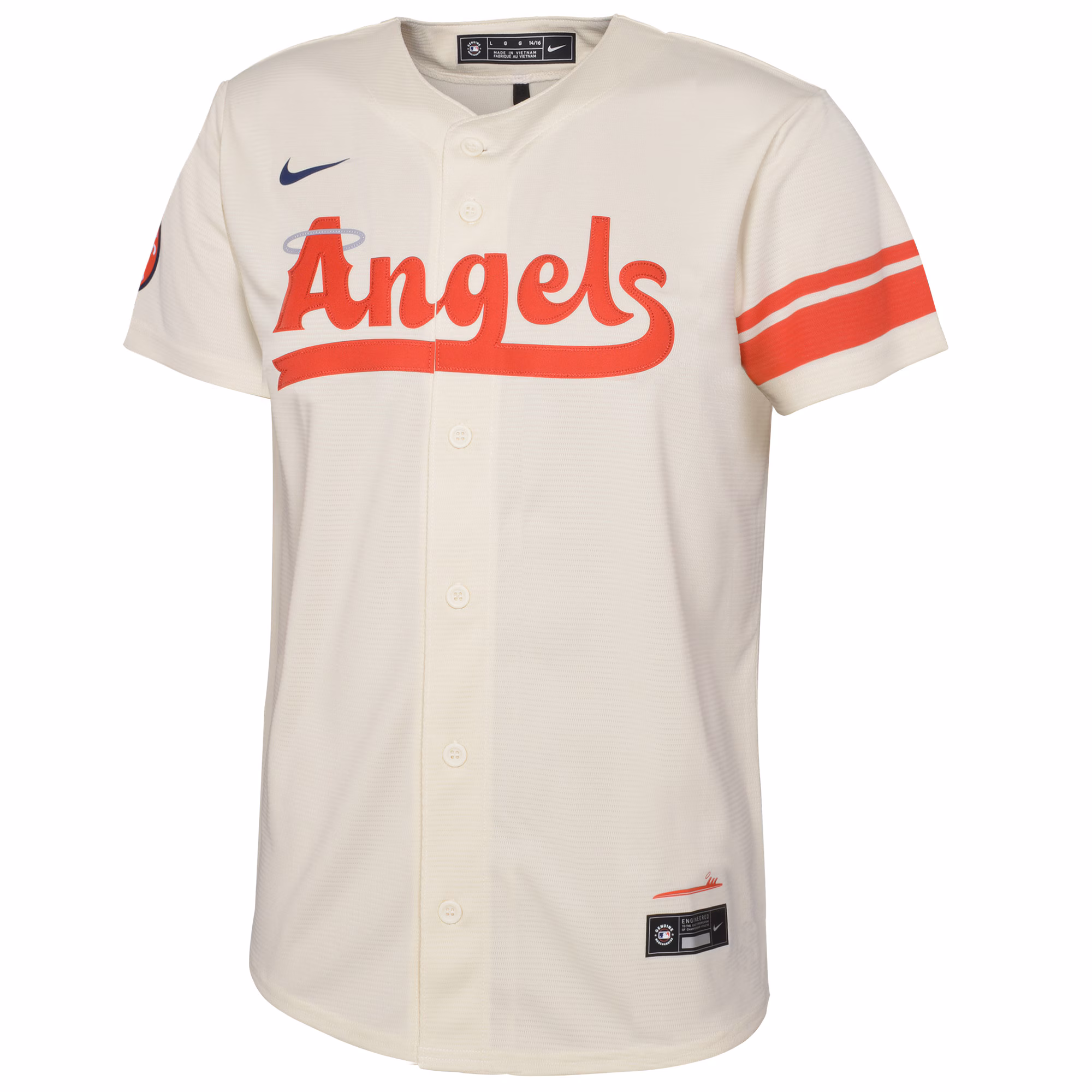 Los Angeles Angels Nike Youth City Connect Replica Team Jersey - Cream