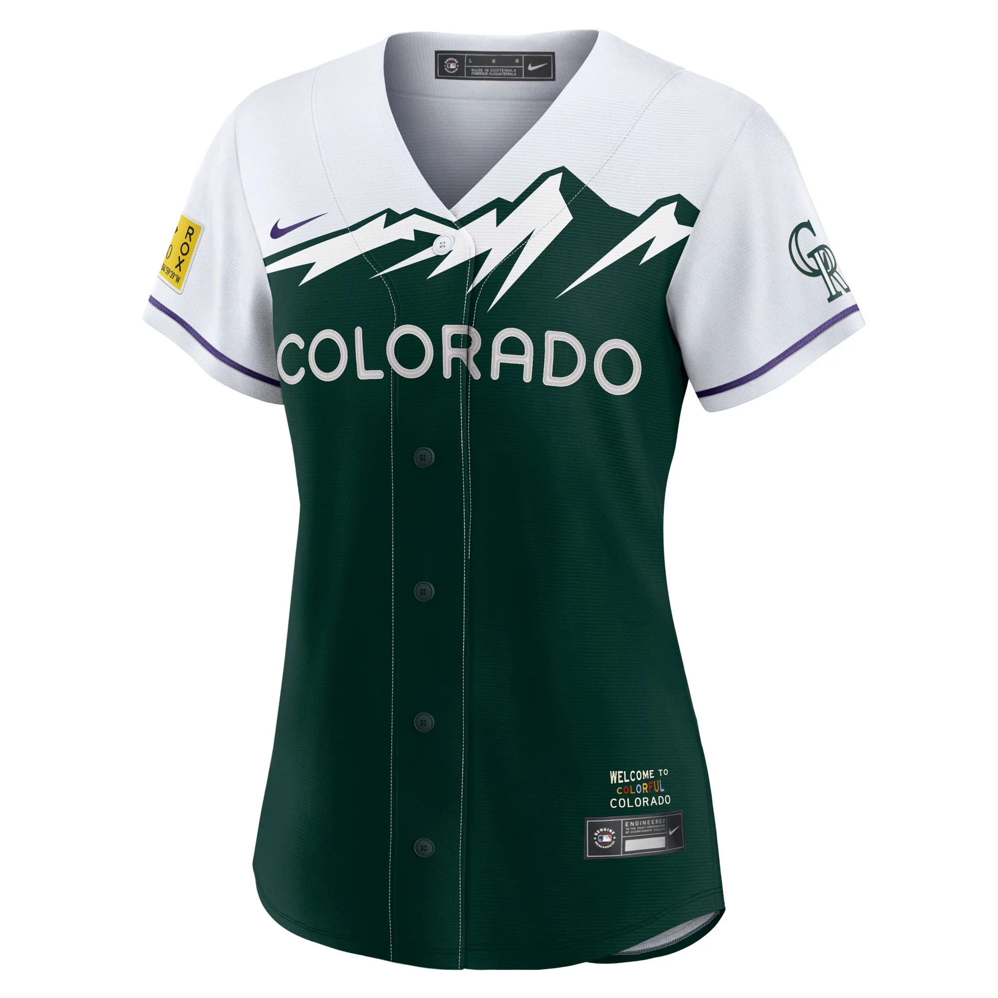 Women's Nike Charlie Blackmon White Colorado Rockies City Connect Replica Player Jersey