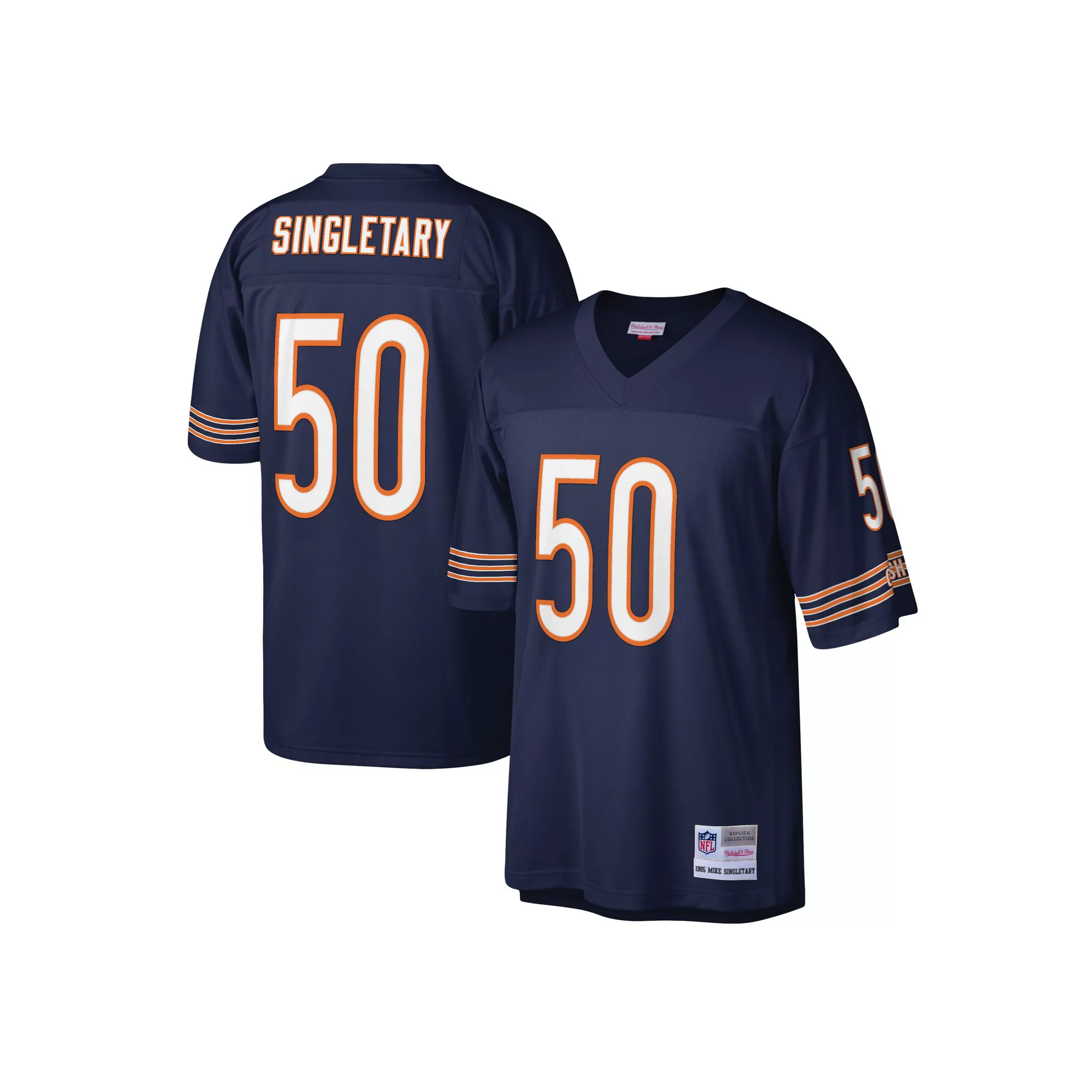 Men's Mitchell & Ness Mike Singletary Navy Chicago Bears Legacy Replica Jersey