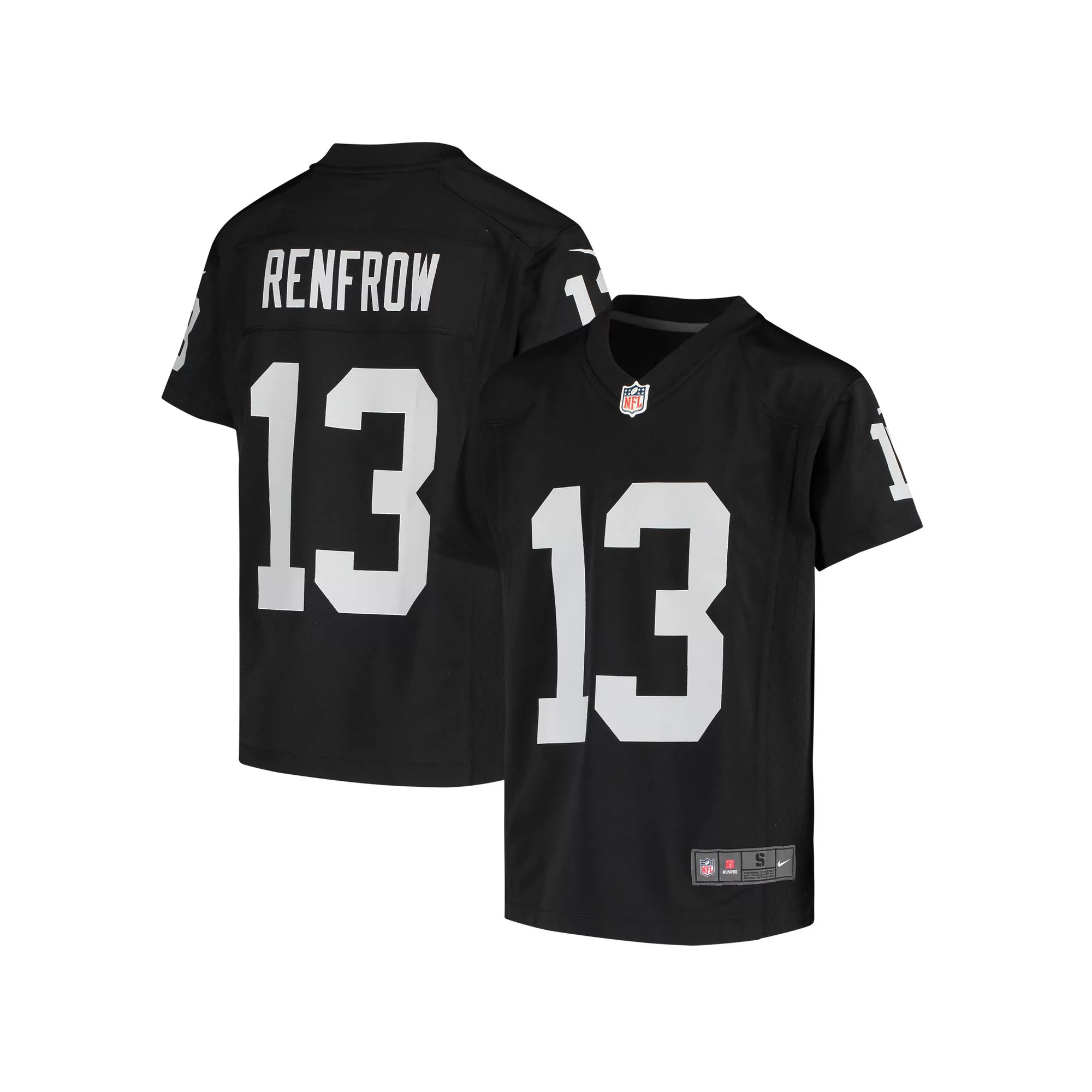 Youth Nike Hunter Renfrow Black Las Vegas Raiders Game Jersey