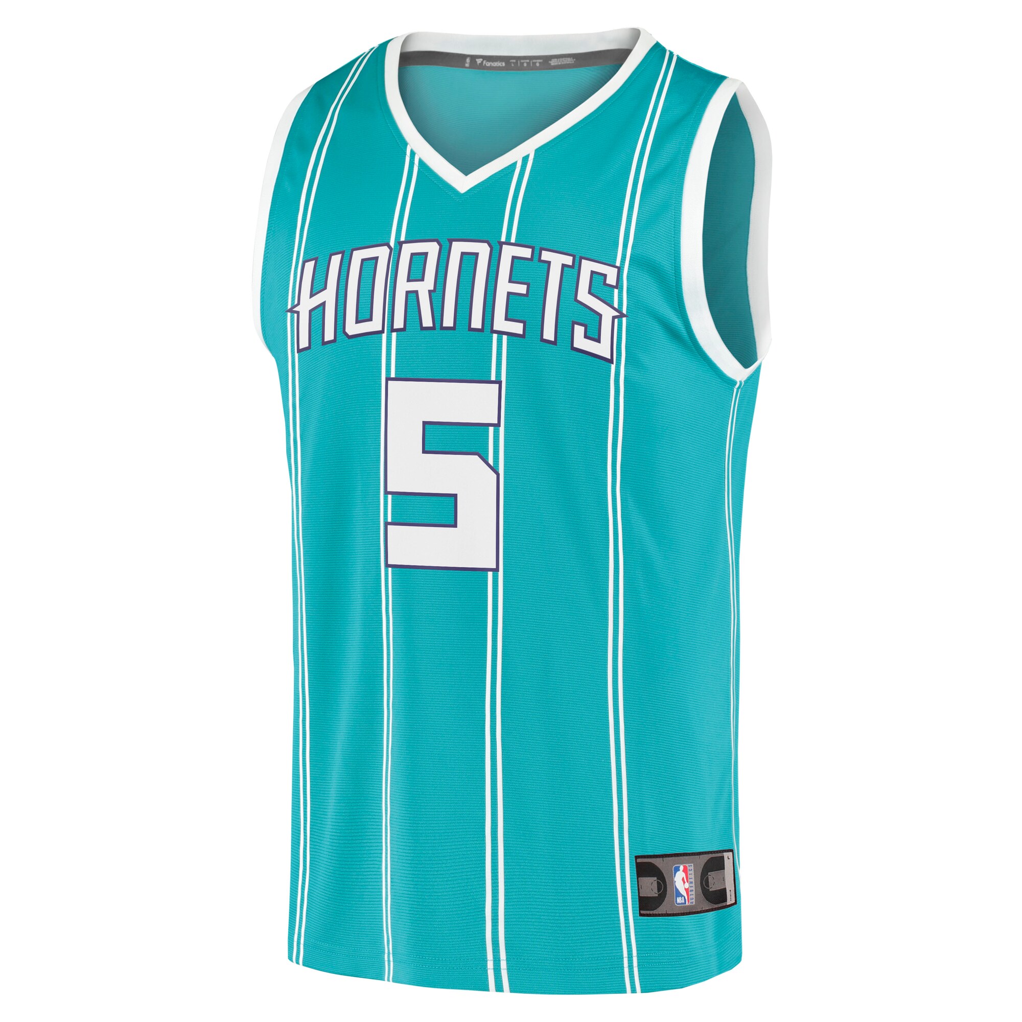 Mark Williams Charlotte Hornets Fanatics Fast Break Replica Player Jersey - Icon Edition - Teal