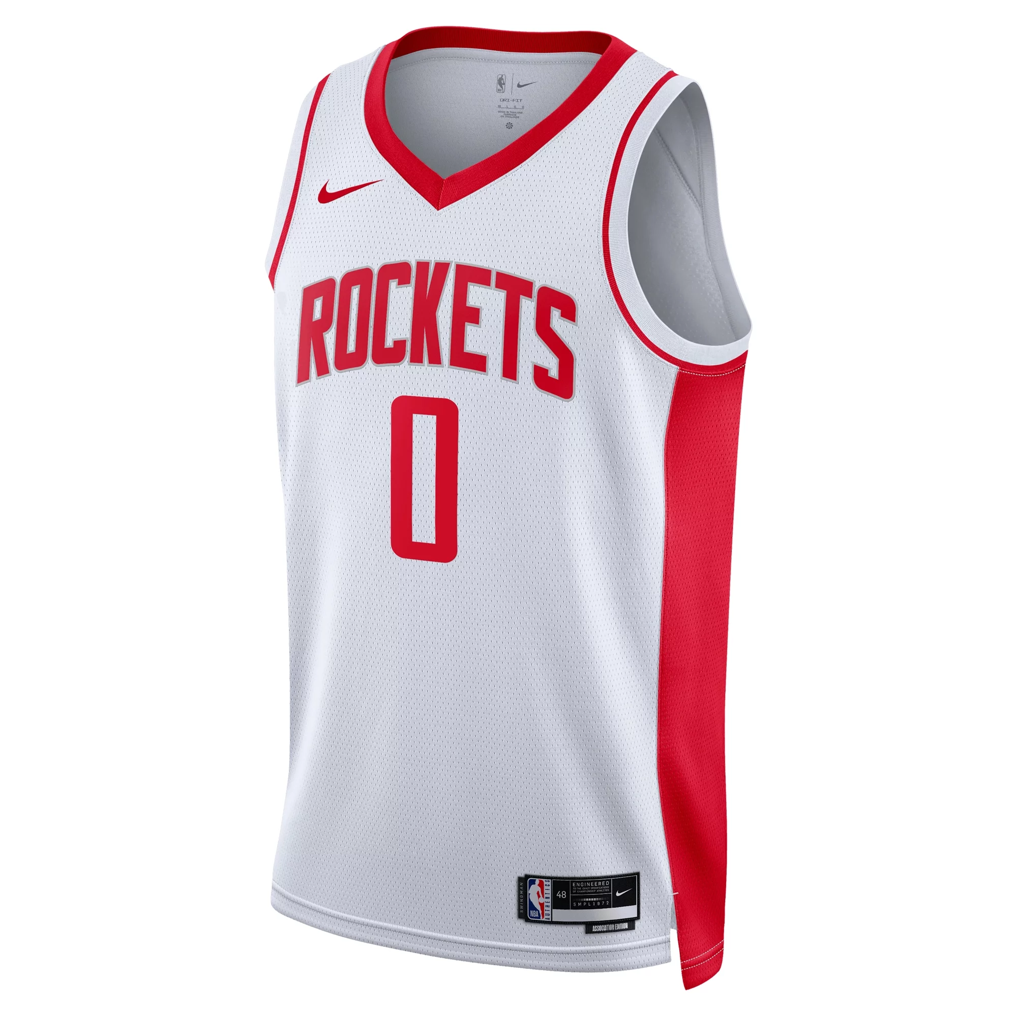 Nike Jalen Green White Houston Rockets Swingman Jersey - Association Edition