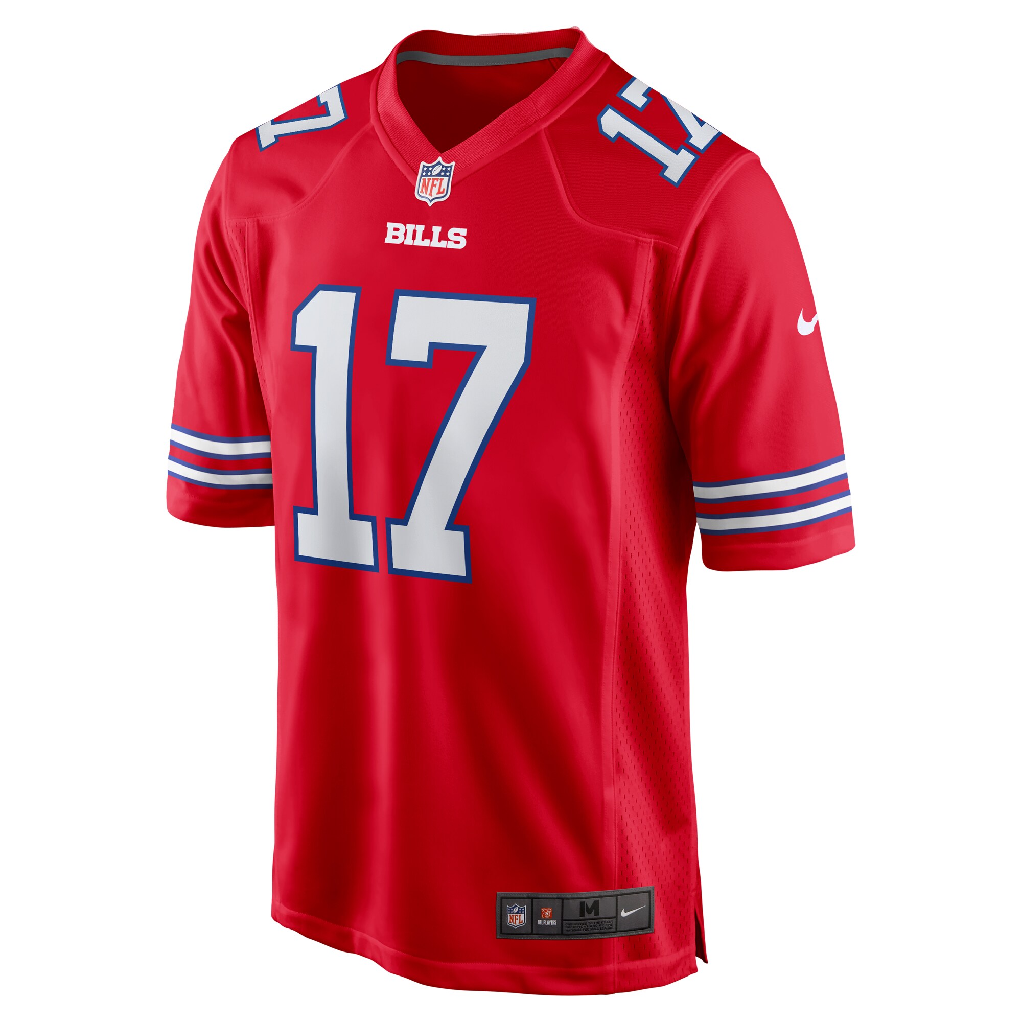 Josh Allen Buffalo Bills Nike Alternate Game Jersey - Red