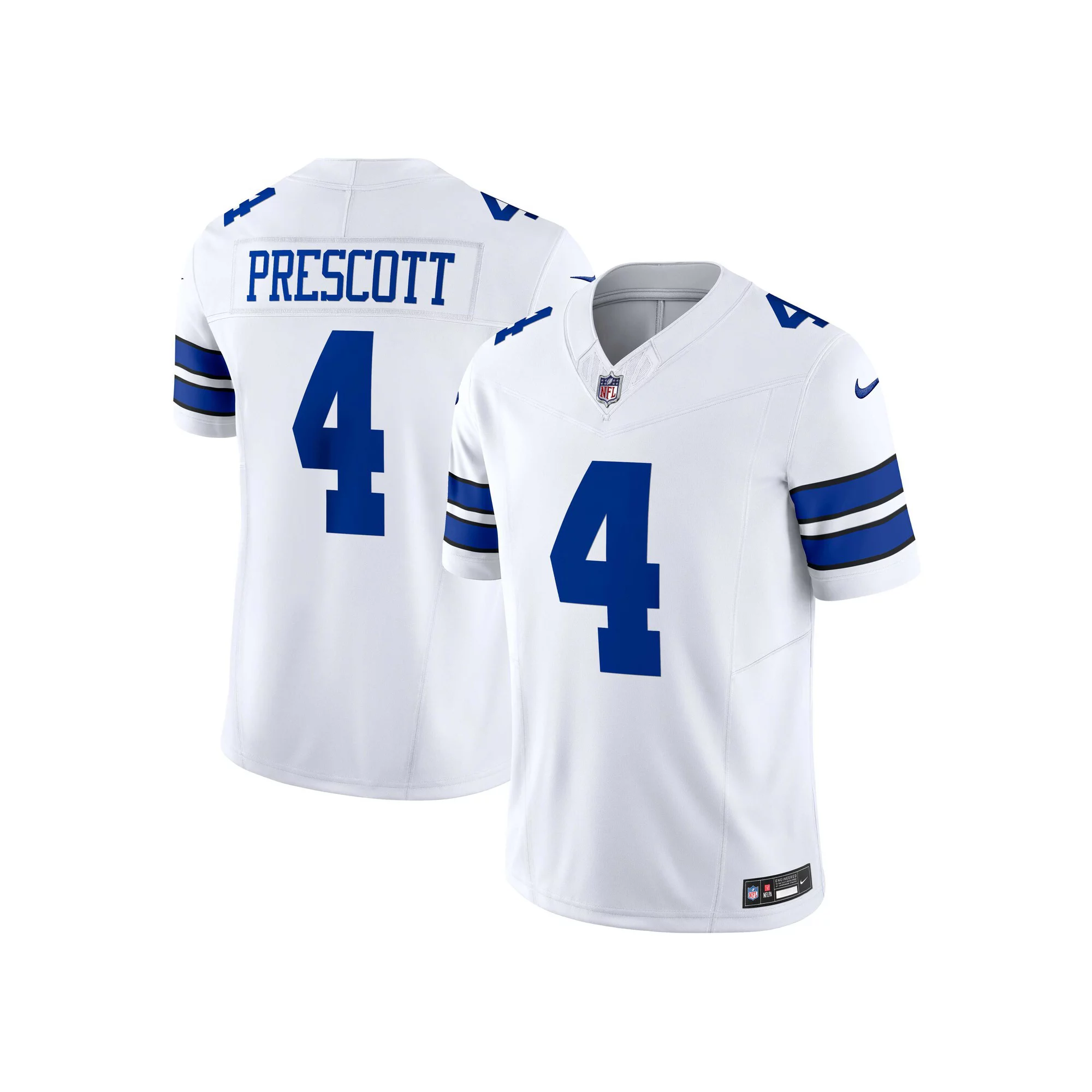 Men's Nike Dak Prescott White Dallas Cowboys Vapor F.U.S.E. Limited Jersey