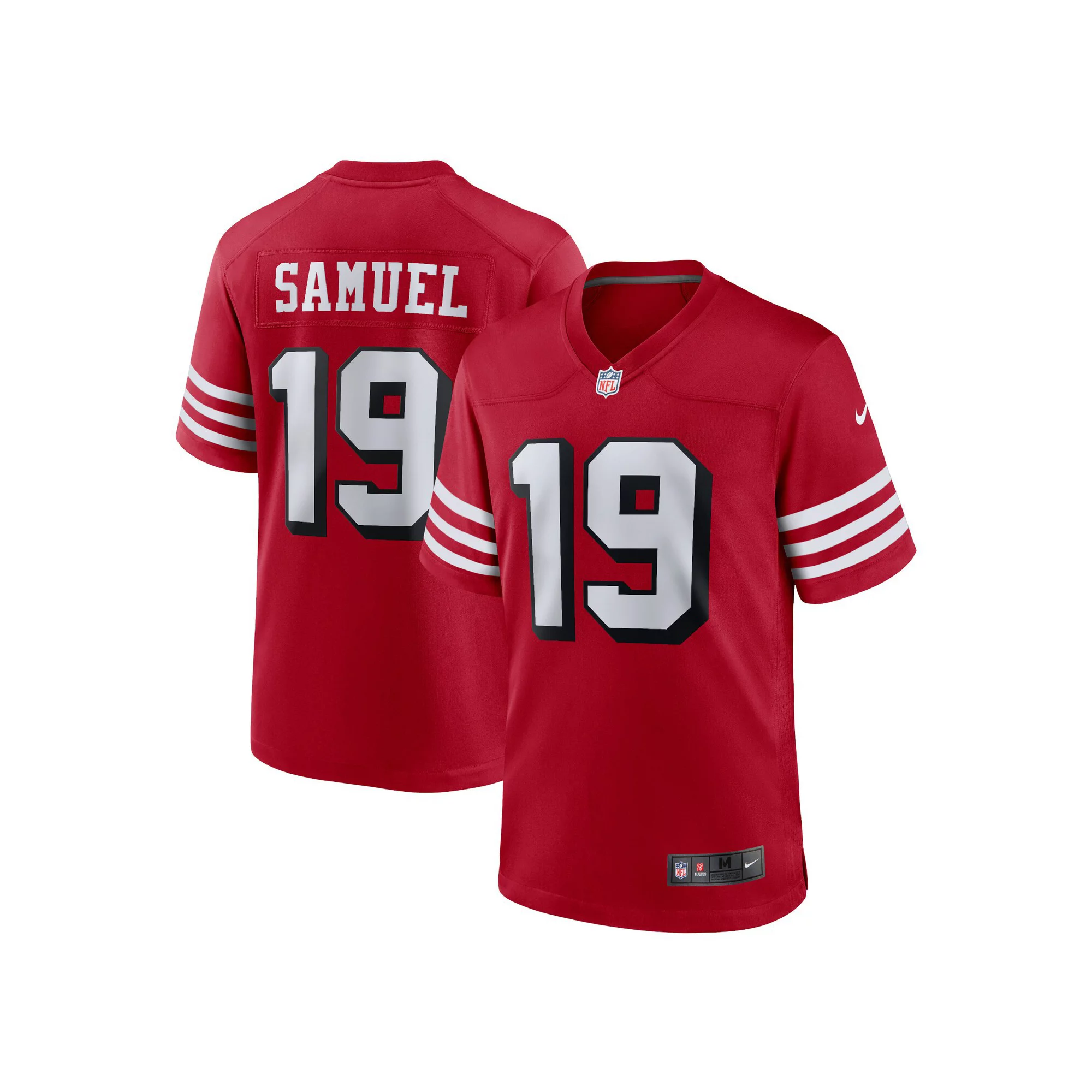 Men's Nike Deebo Samuel Scarlet San Francisco 49ers Alternate Player Game Jersey