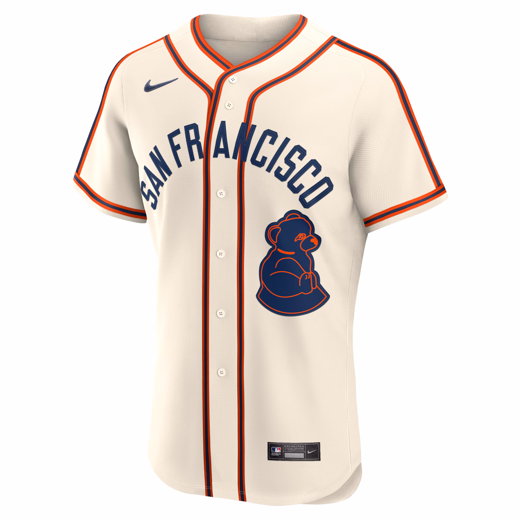 Mike Yastrzemski San Francisco Giants Nike 2024 Rickwood Classic Authentic Player Jersey - Cream