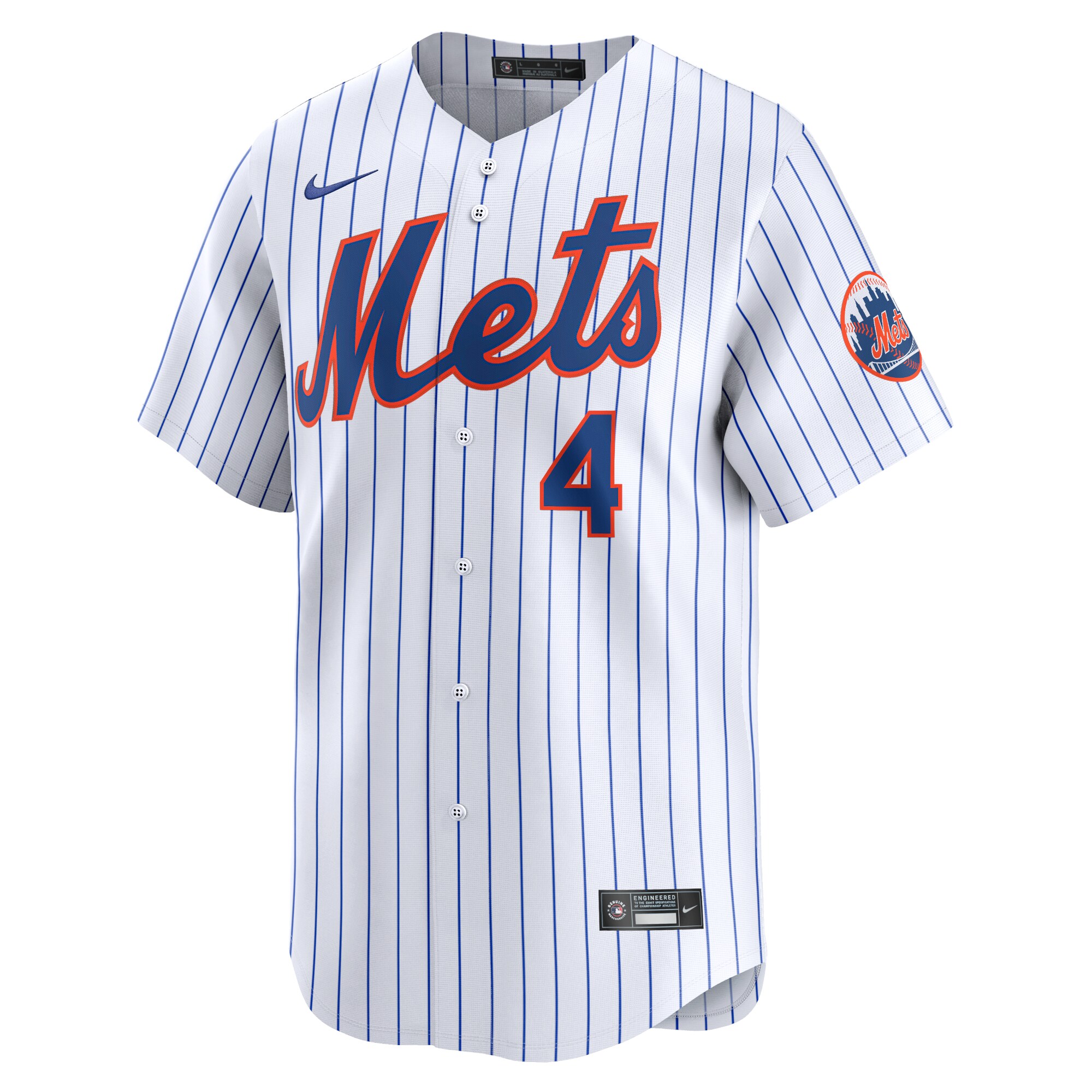 Francisco Alvarez New York Mets Nike Home Limited Player Jersey - White