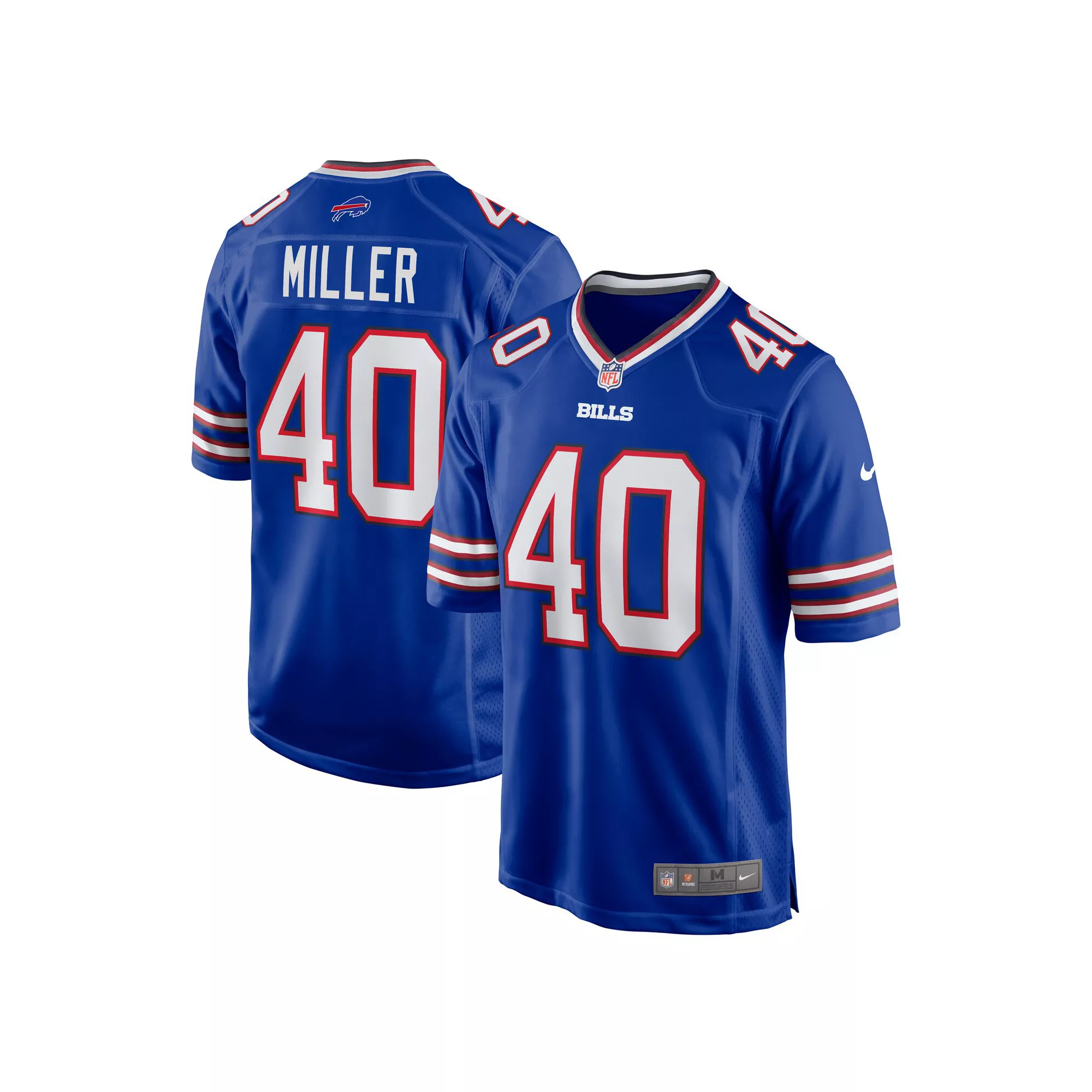 Men's Nike Von Miller Royal Buffalo Bills Game Jersey