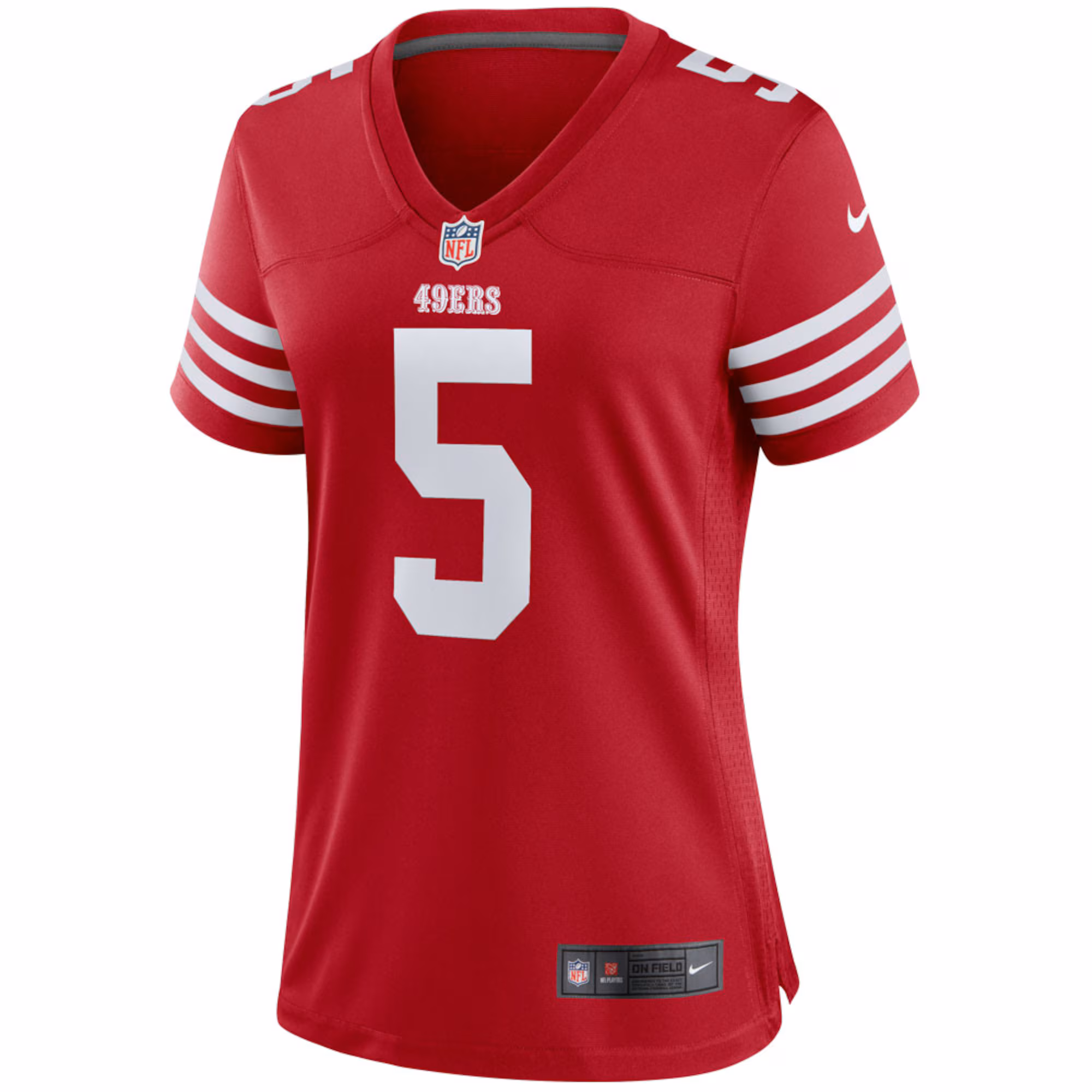 Trey Lance San Francisco 49ers Nike Women's Player Jersey - Scarlet