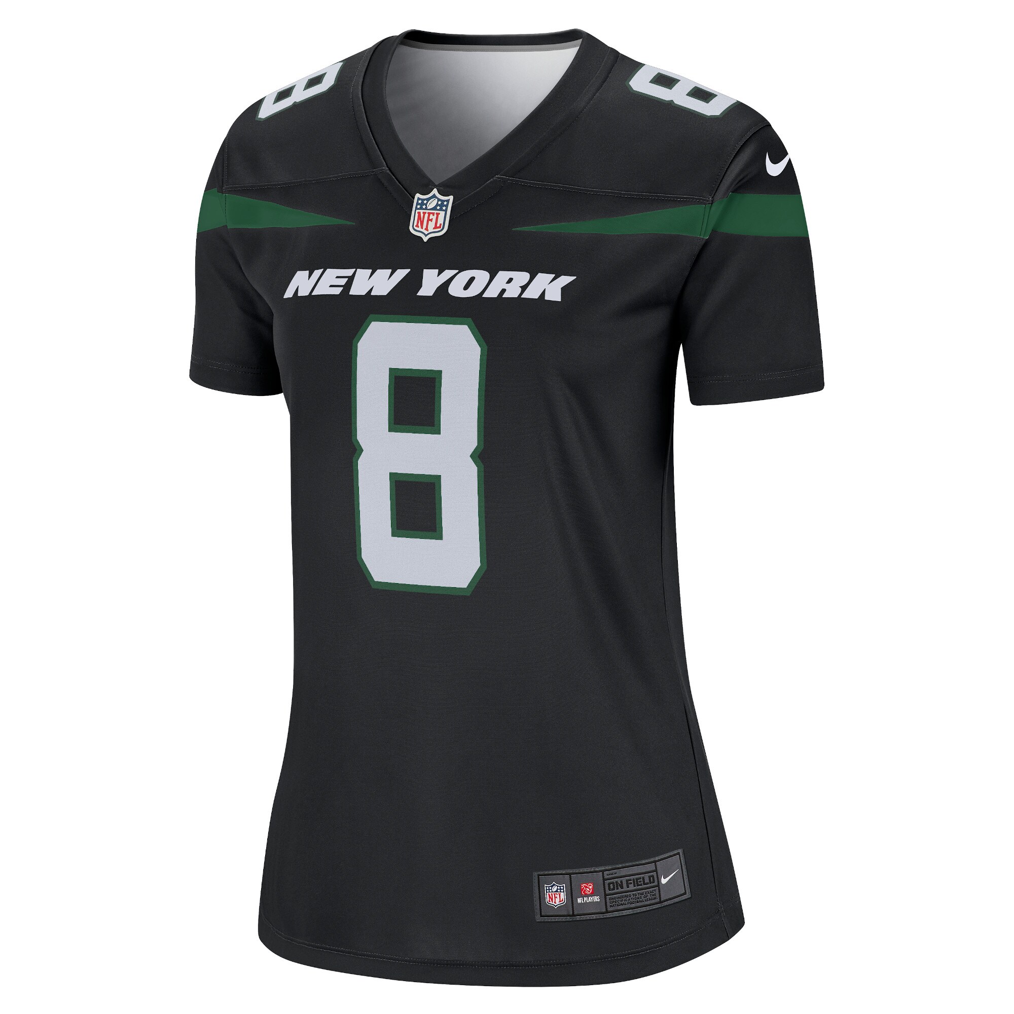 Aaron Rodgers New York Jets Nike Women's Alternate Legend Player Jersey - Stealth Black