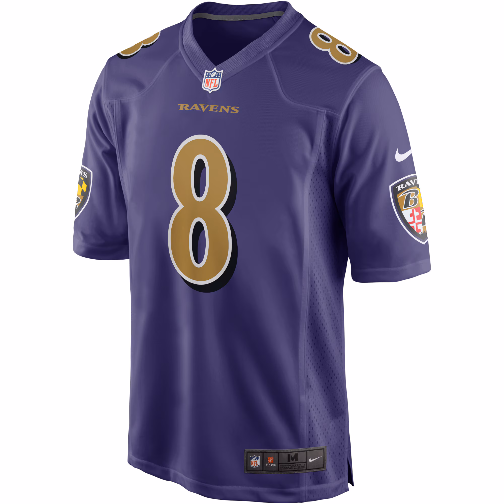 Lamar Jackson Baltimore Ravens Nike Alternate Game Jersey - Purple
