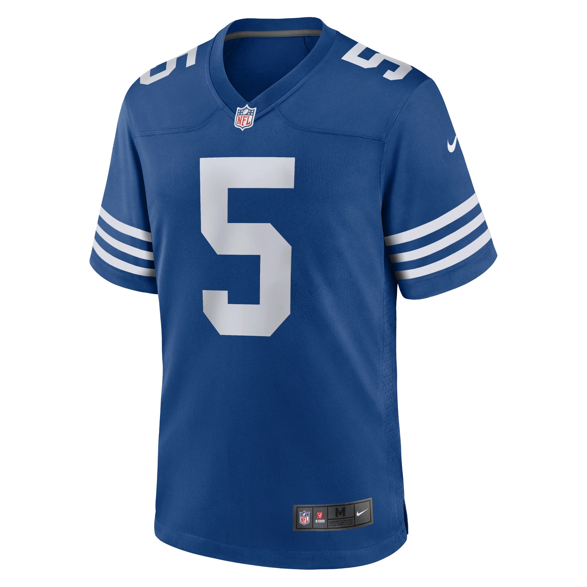 Men's Nike Anthony Richardson Royal Indianapolis Colts 2023 NFL Draft First Round Pick Alternate Game Jersey
