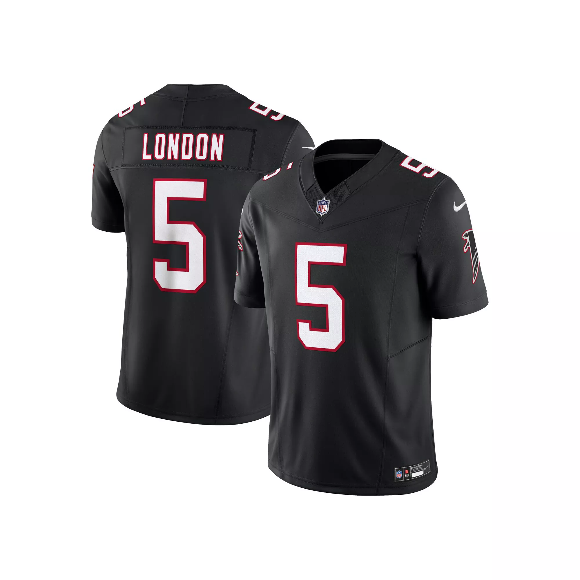 Men's Nike Drake London Black Atlanta Falcons Vapor F.U.S.E. Limited Jersey