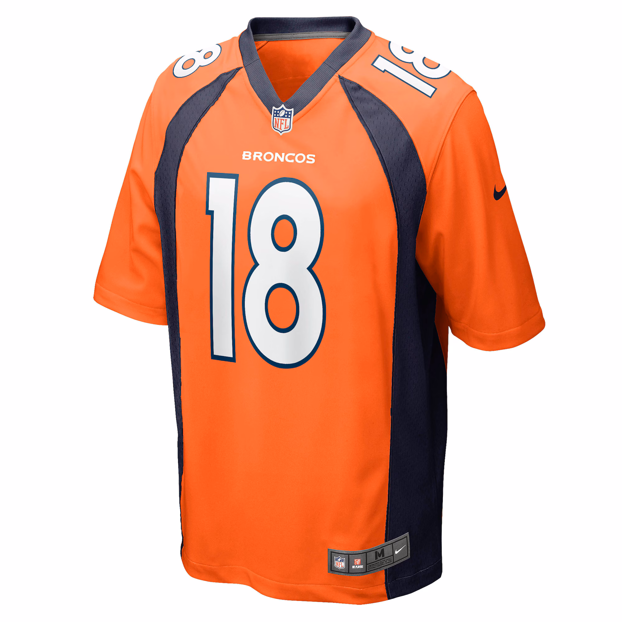 Frank Tripucka Denver Broncos Nike Retired Player Jersey - Orange