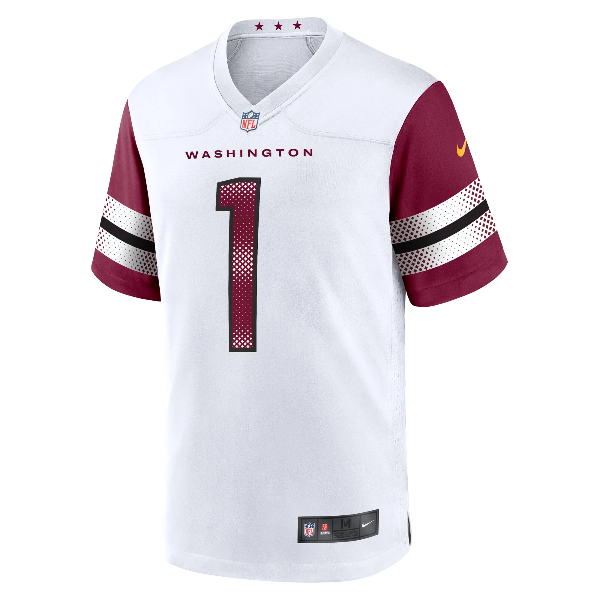 Men's Nike Jahan Dotson White Washington Commanders Game Player Jersey