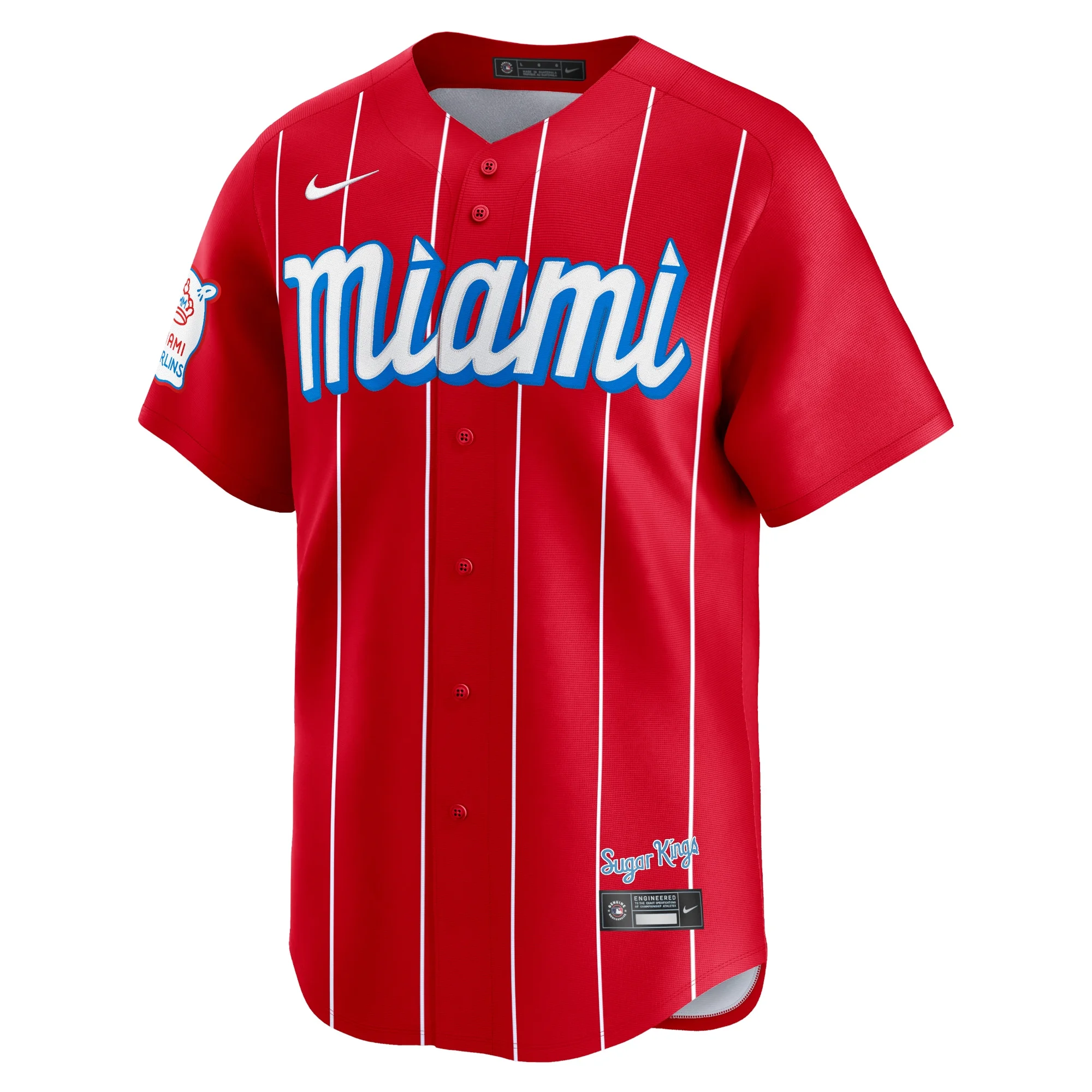 Men's Nike Jazz Chisholm Jr. Red Miami Marlins City Connect Limited Player Jersey