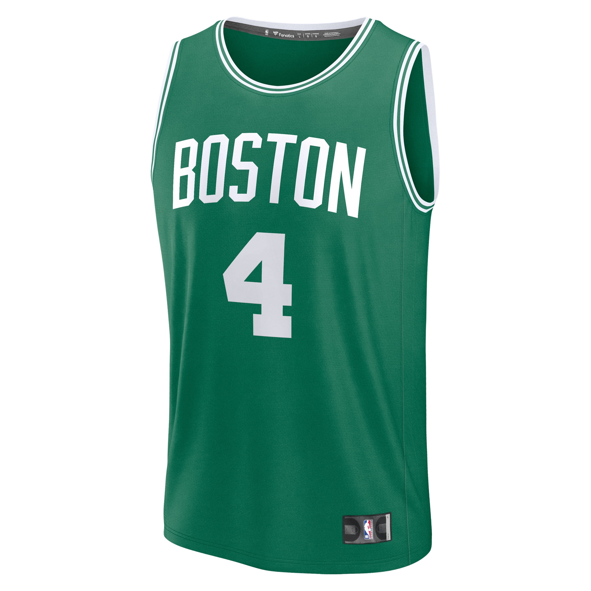 Men's Fanatics Jrue Holiday Kelly Green Boston Celtics Fast Break Player Jersey - Icon Edition