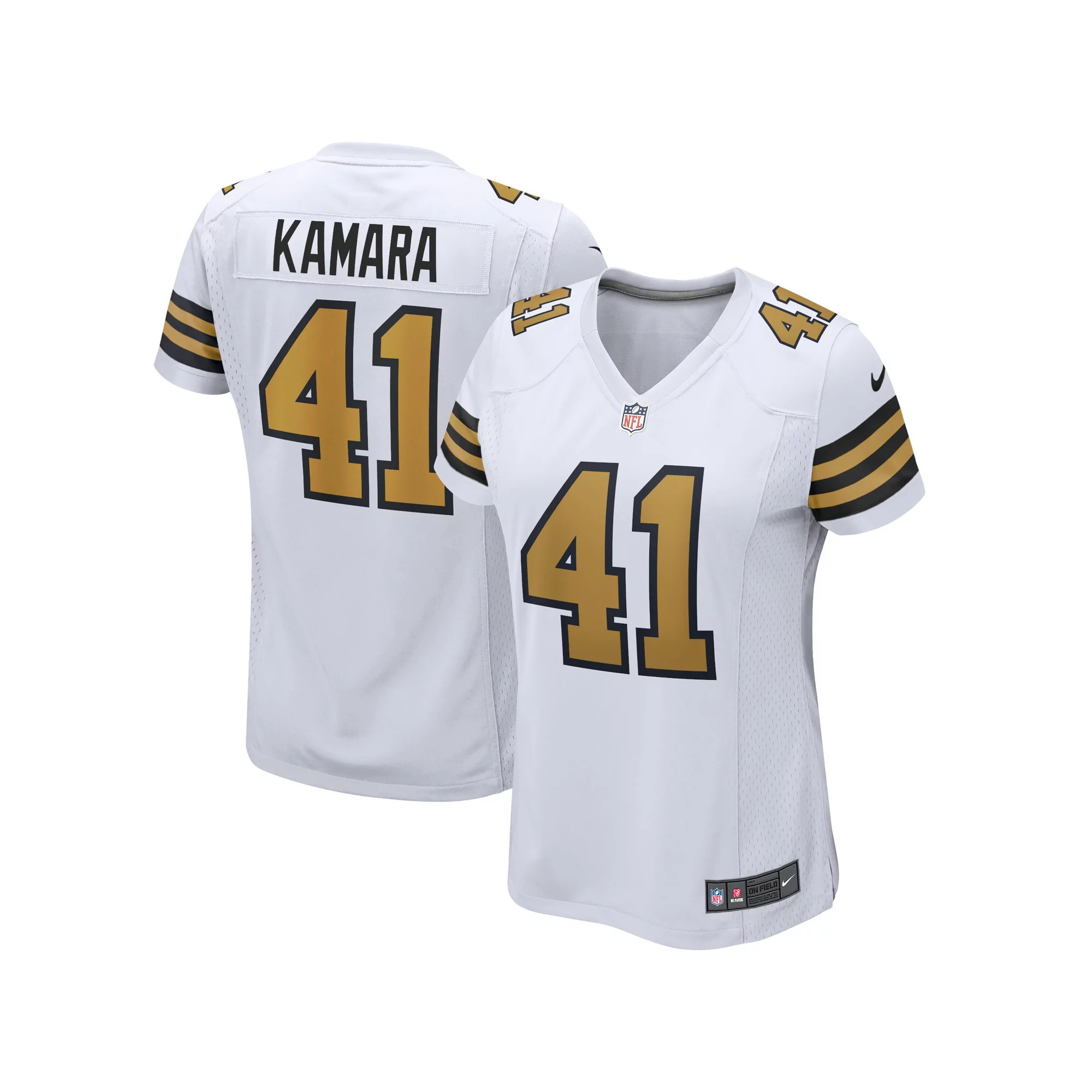 Women's Nike Alvin Kamara White New Orleans Saints Alternate Game Player Jersey