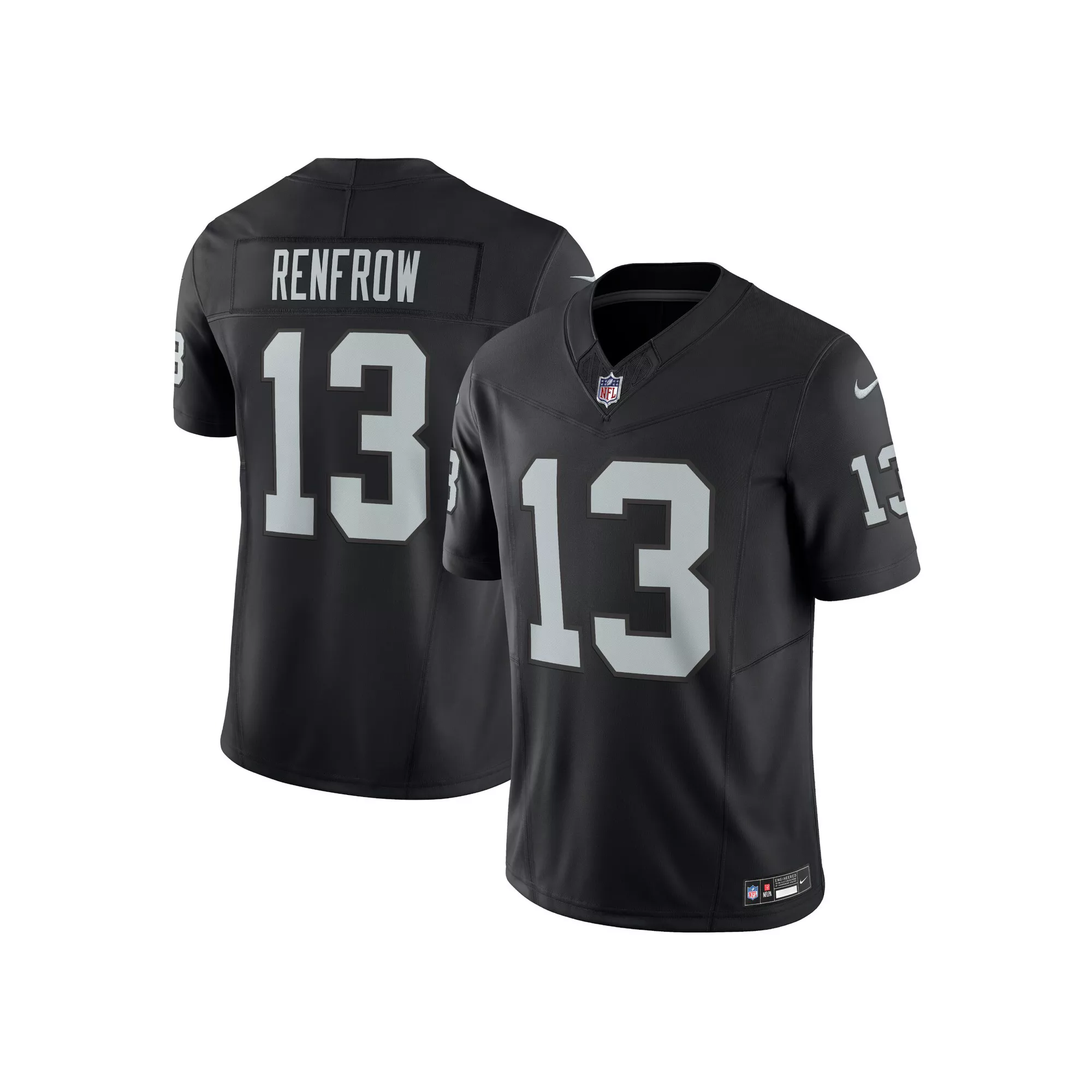Men's Nike Hunter Renfrow Black Las Vegas Raiders Vapor F.U.S.E. Limited  Jersey
