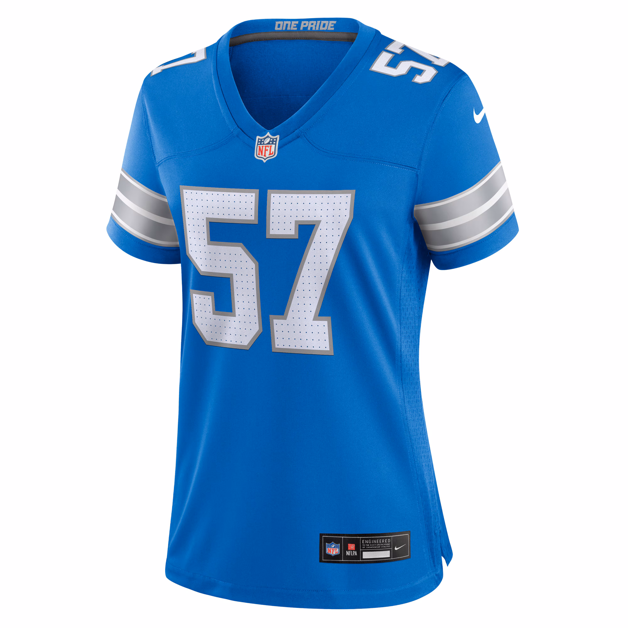 Nate Lynn Detroit Lions Nike Women's Game Jersey -  Blue