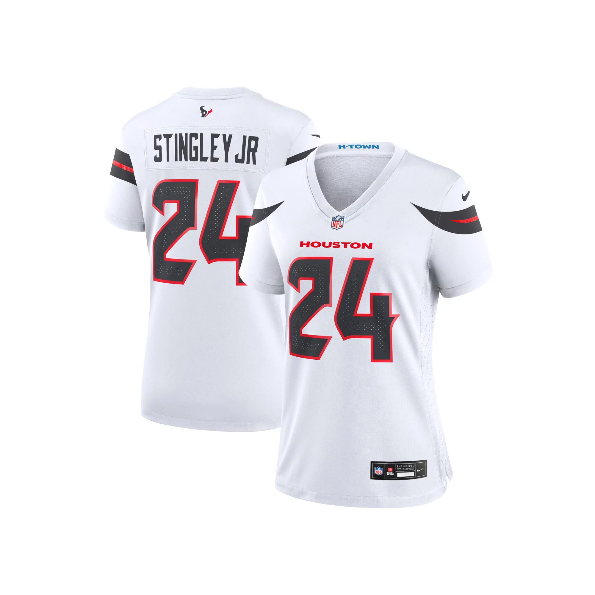Women's Nike Derek Stingley Jr. White Houston Texans Game Jersey