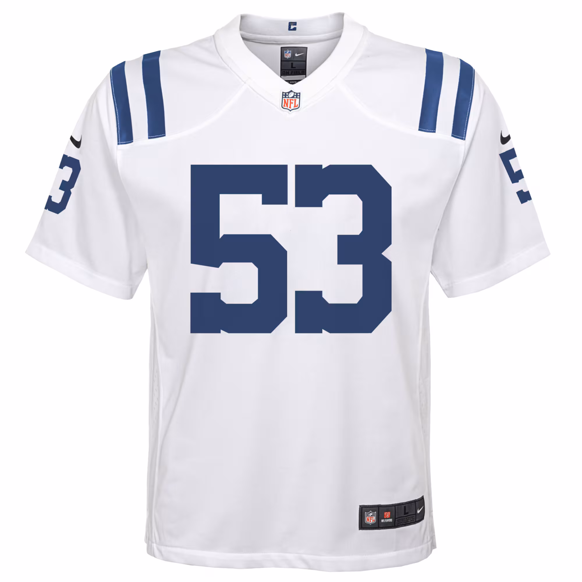 Shaquille Leonard Indianapolis Colts Nike Youth Game Jersey - White