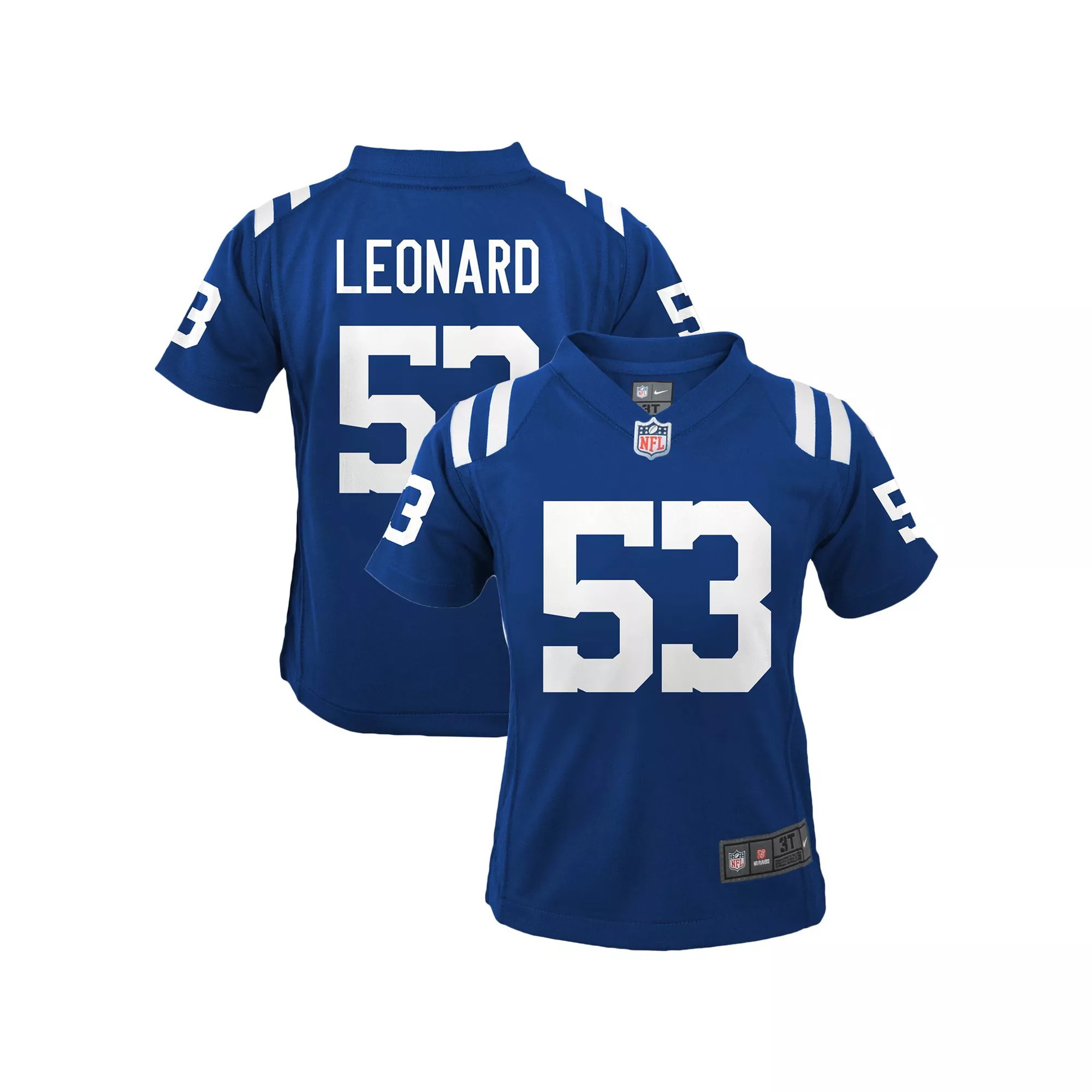 Preschool Nike Darius Leonard Royal Indianapolis Colts Game Jersey