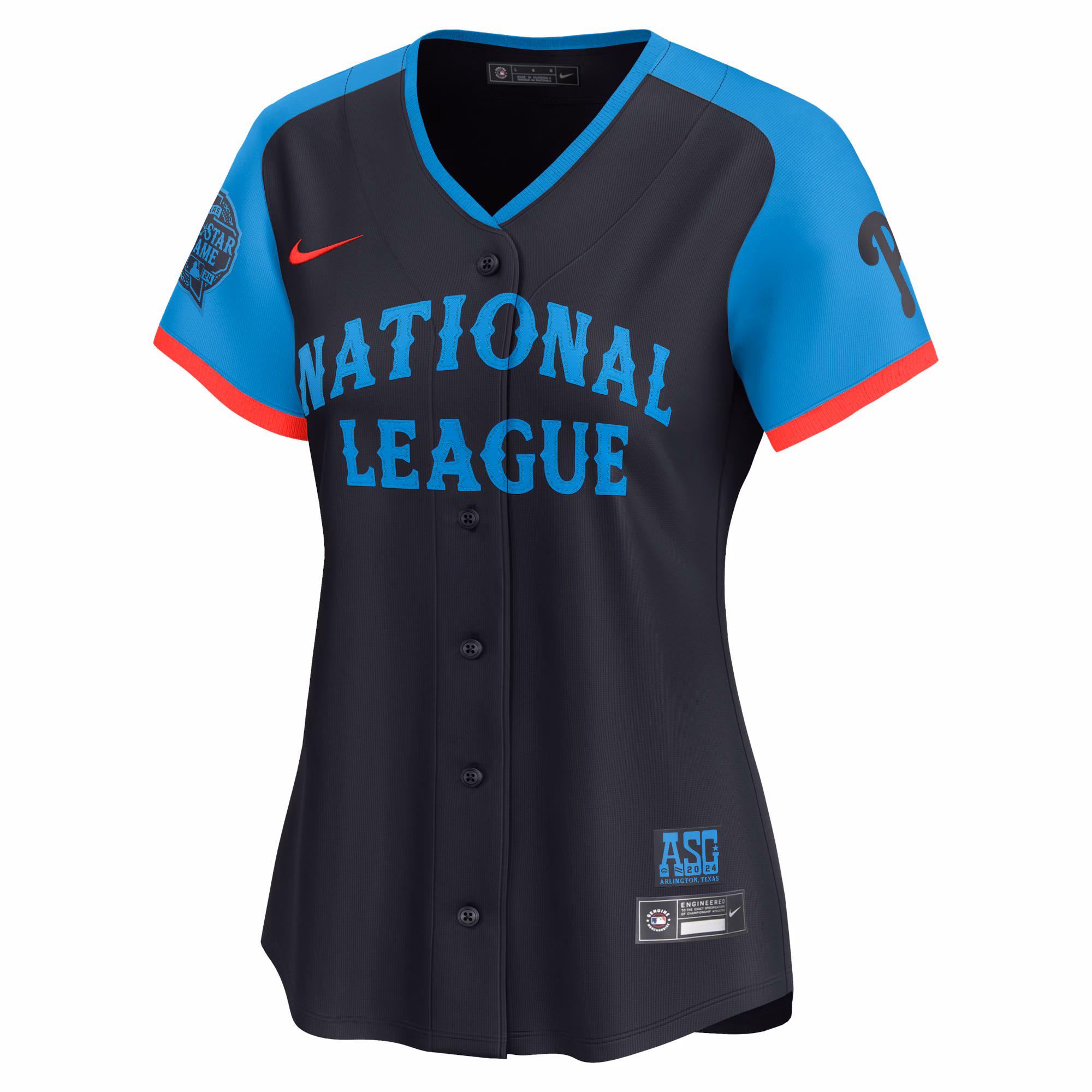 Bryce Harper National League Nike Women's 2024 MLB All-Star Game Limited Player Jersey - Navy