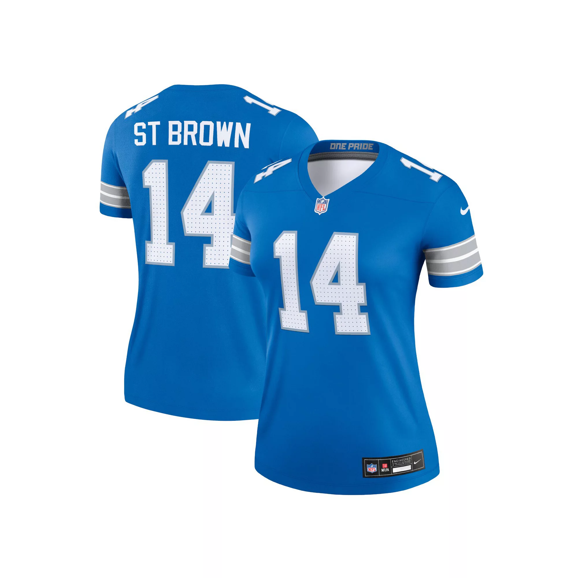 Women's Nike Amon-Ra St. Brown Blue Detroit Lions Legend Jersey
