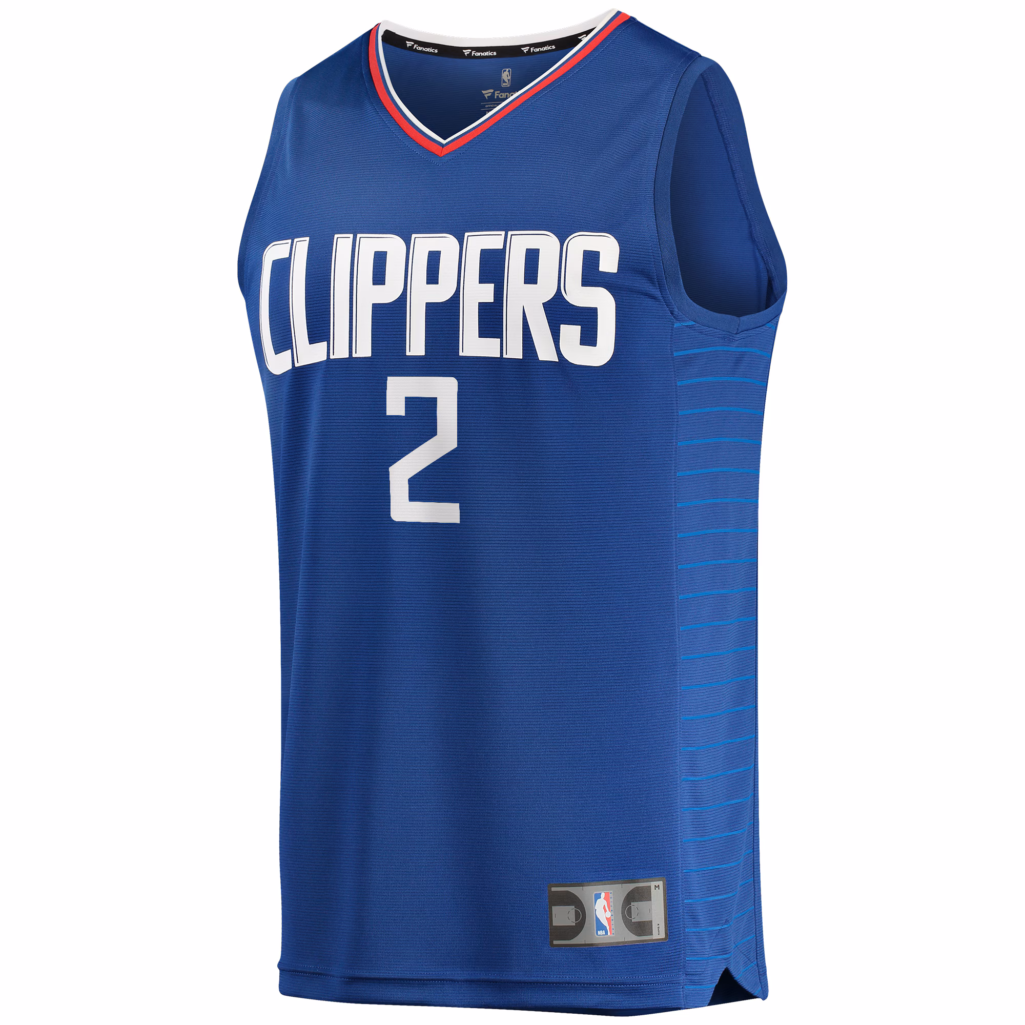 Kawhi Leonard LA Clippers Fanatics Youth 2019/20 Fast Break Replica Jersey Blue - Icon Edition