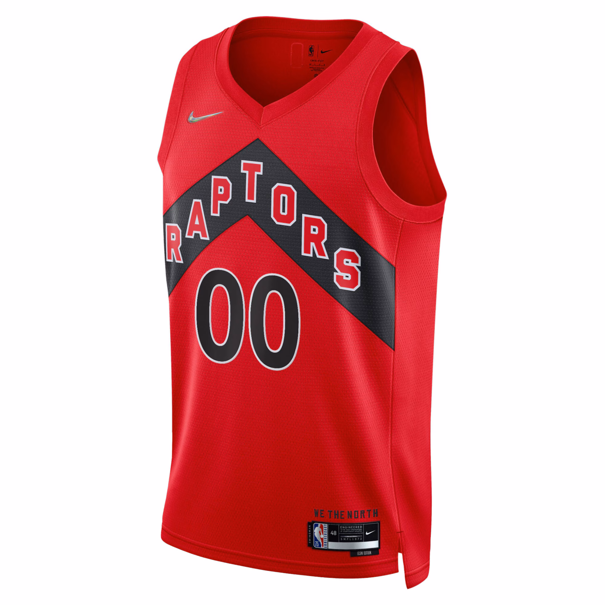Toronto Raptors Nike 2021/22 Diamond Swingman Custom Jersey - Icon Edition - Red