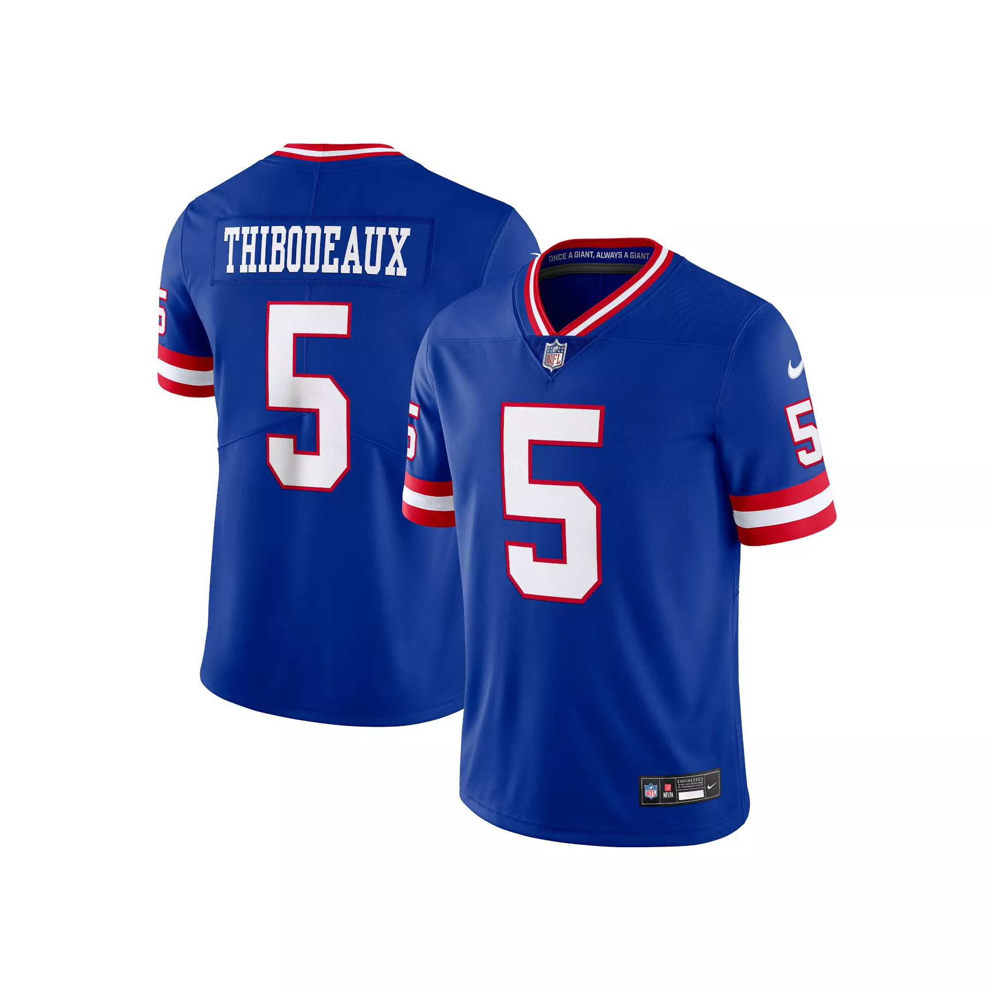 Men's Nike Kayvon Thibodeaux Royal New York Giants Alternate Vapor Untouchable Limited Jersey