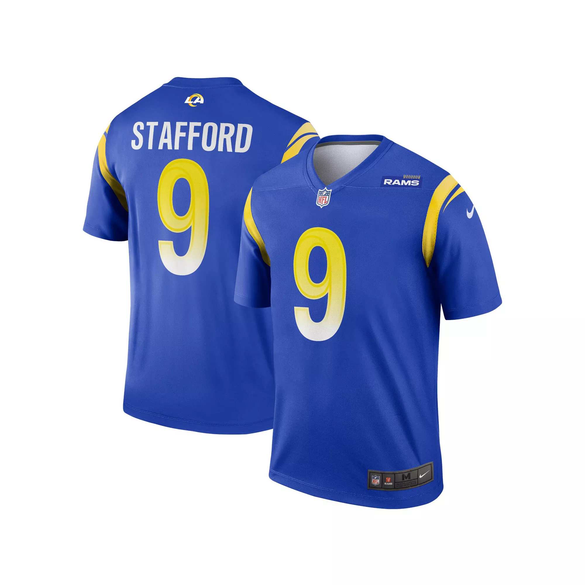 Men's Nike Matthew Stafford Royal Los Angeles Rams Legend Jersey