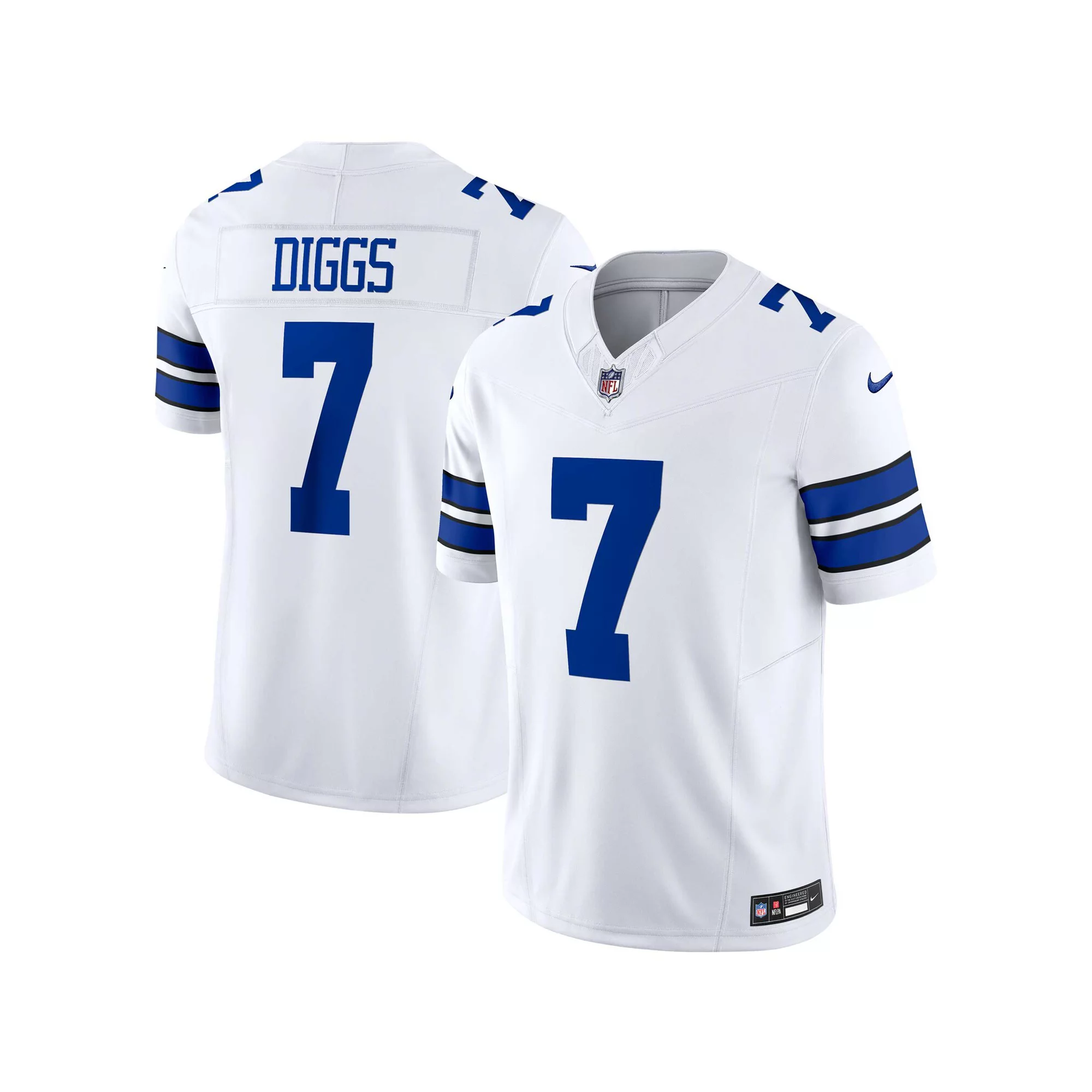 Men's Nike Trevon Diggs White Dallas Cowboys Vapor F.U.S.E. Limited Jersey