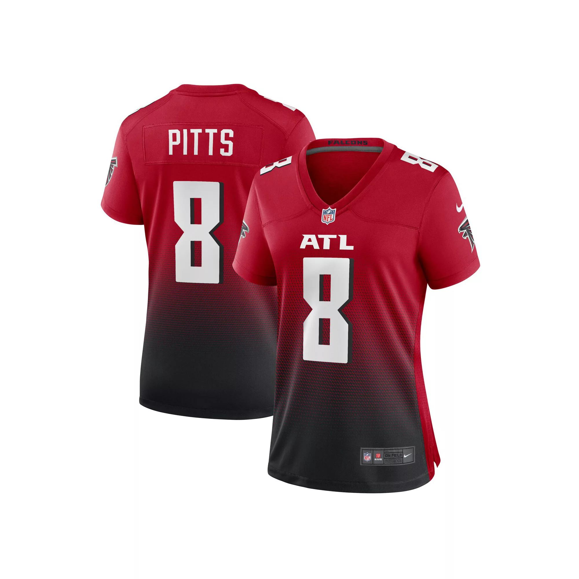 Women's Nike Kyle Pitts Red Atlanta Falcons Alternate Game Jersey