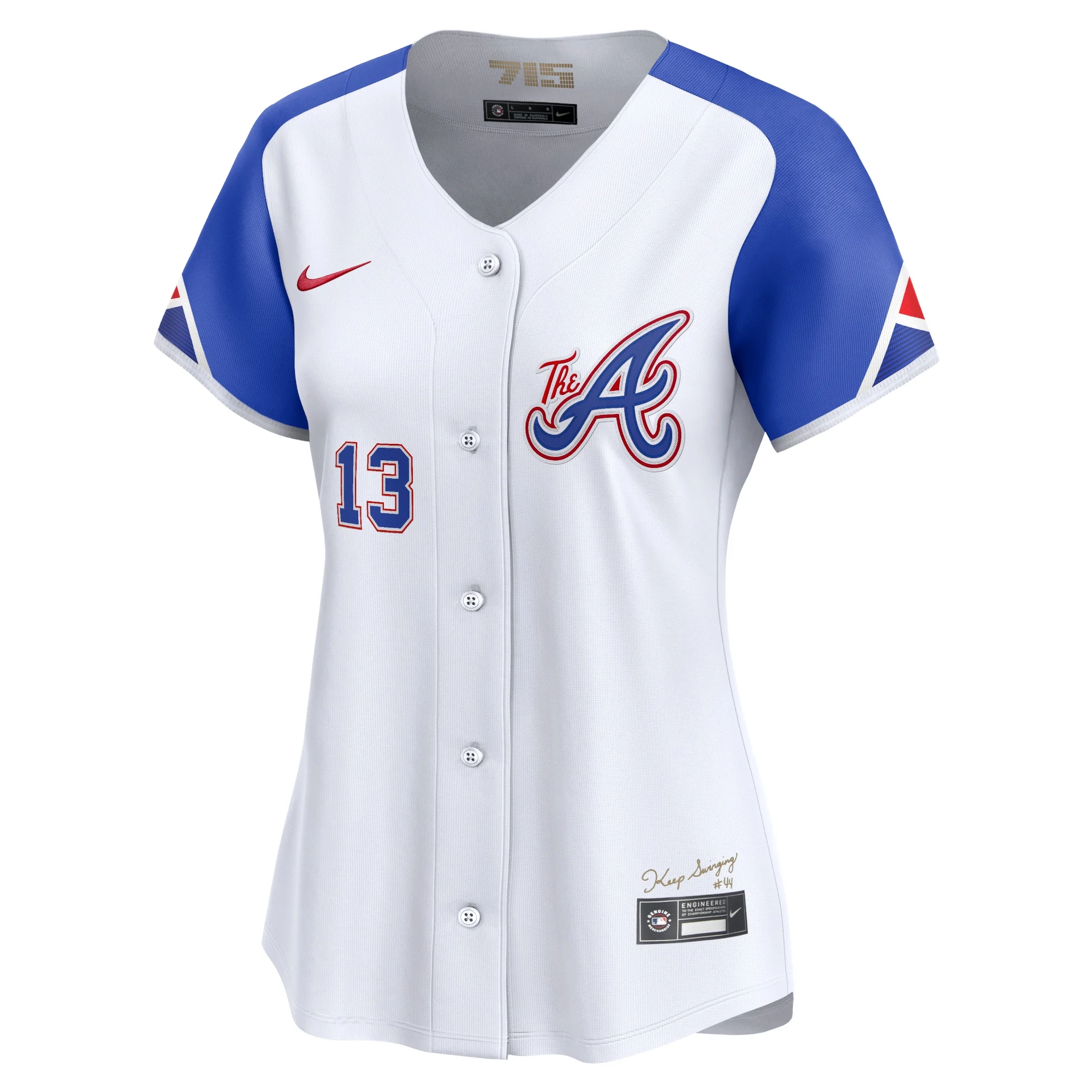 Women's Nike Ronald Acu-a Jr. White Atlanta Braves City Connect Limited Player Jersey