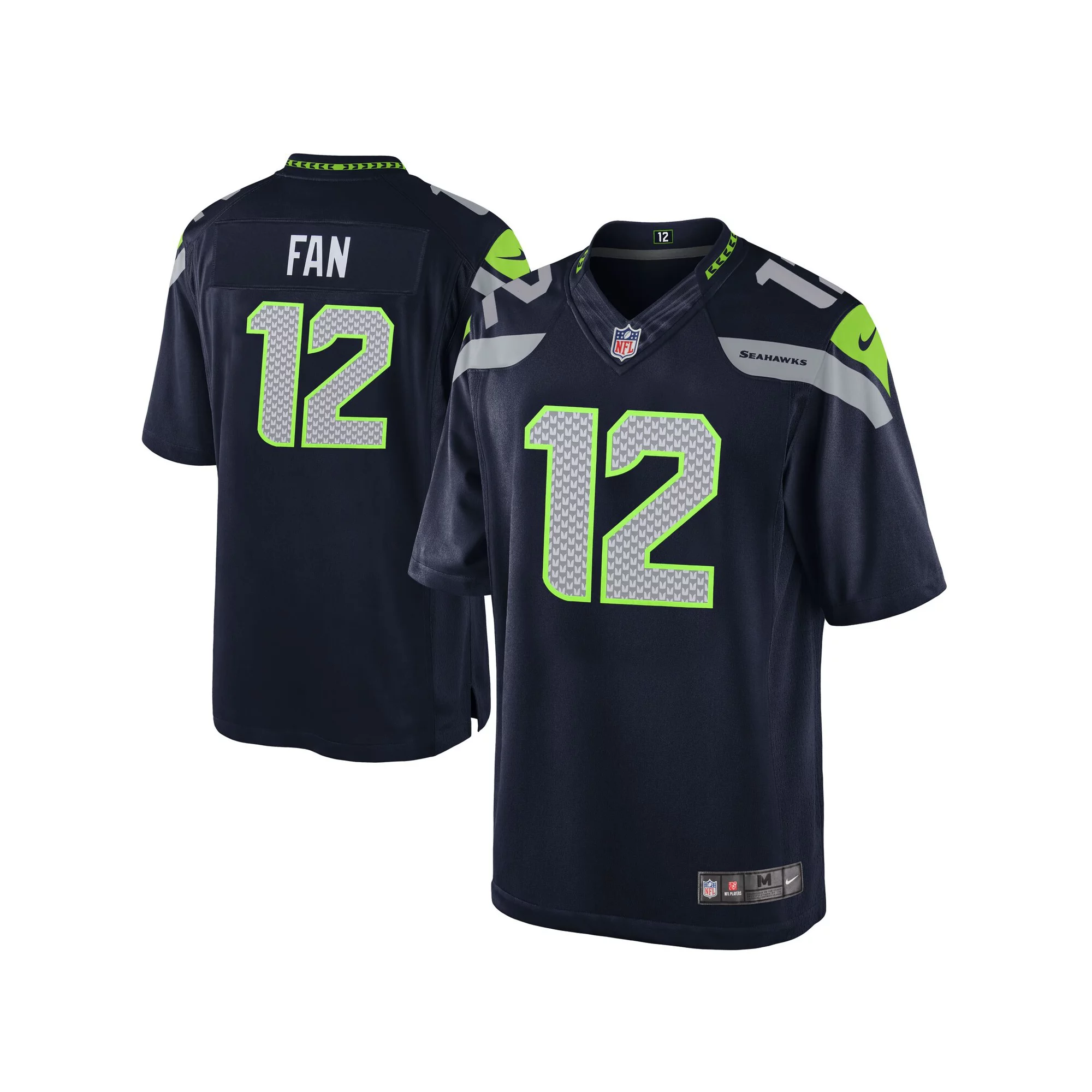 Youth Nike 12th Fan Navy Seattle Seahawks Game Jersey