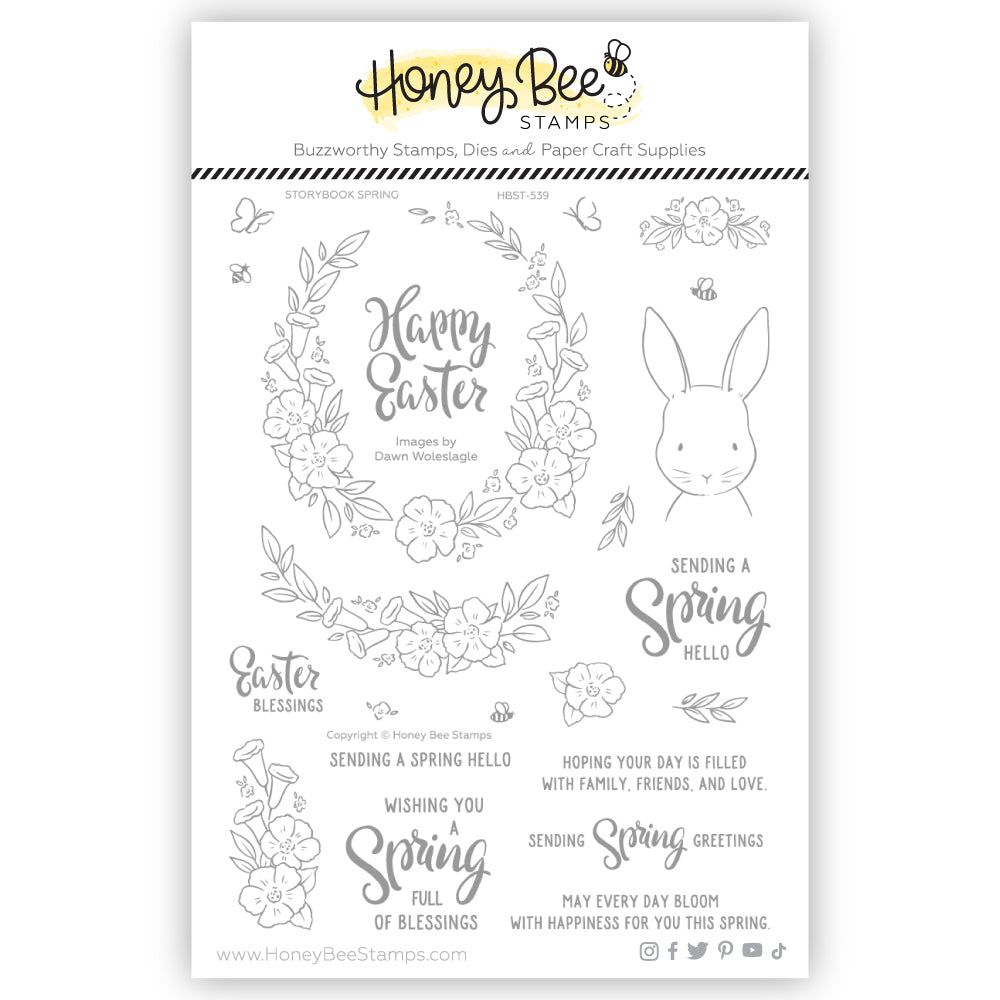 Storybook Spring 6x8 Stamp Set