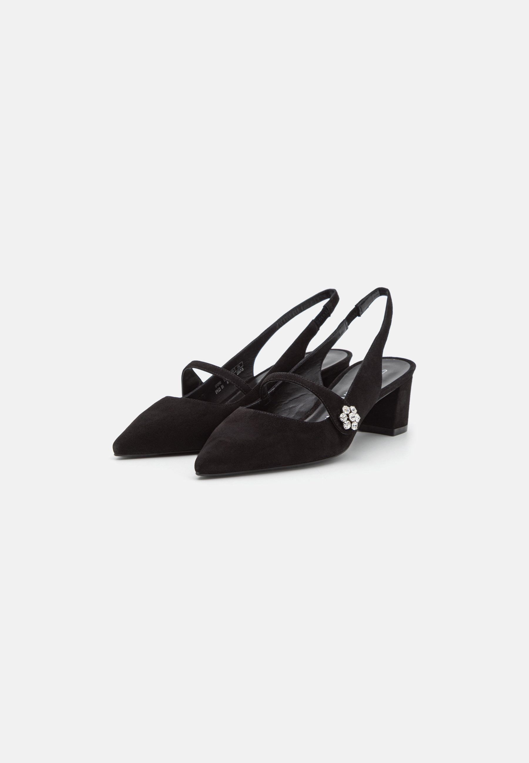 CRYSTAL FLEUR SLINGBACK - Classic heels