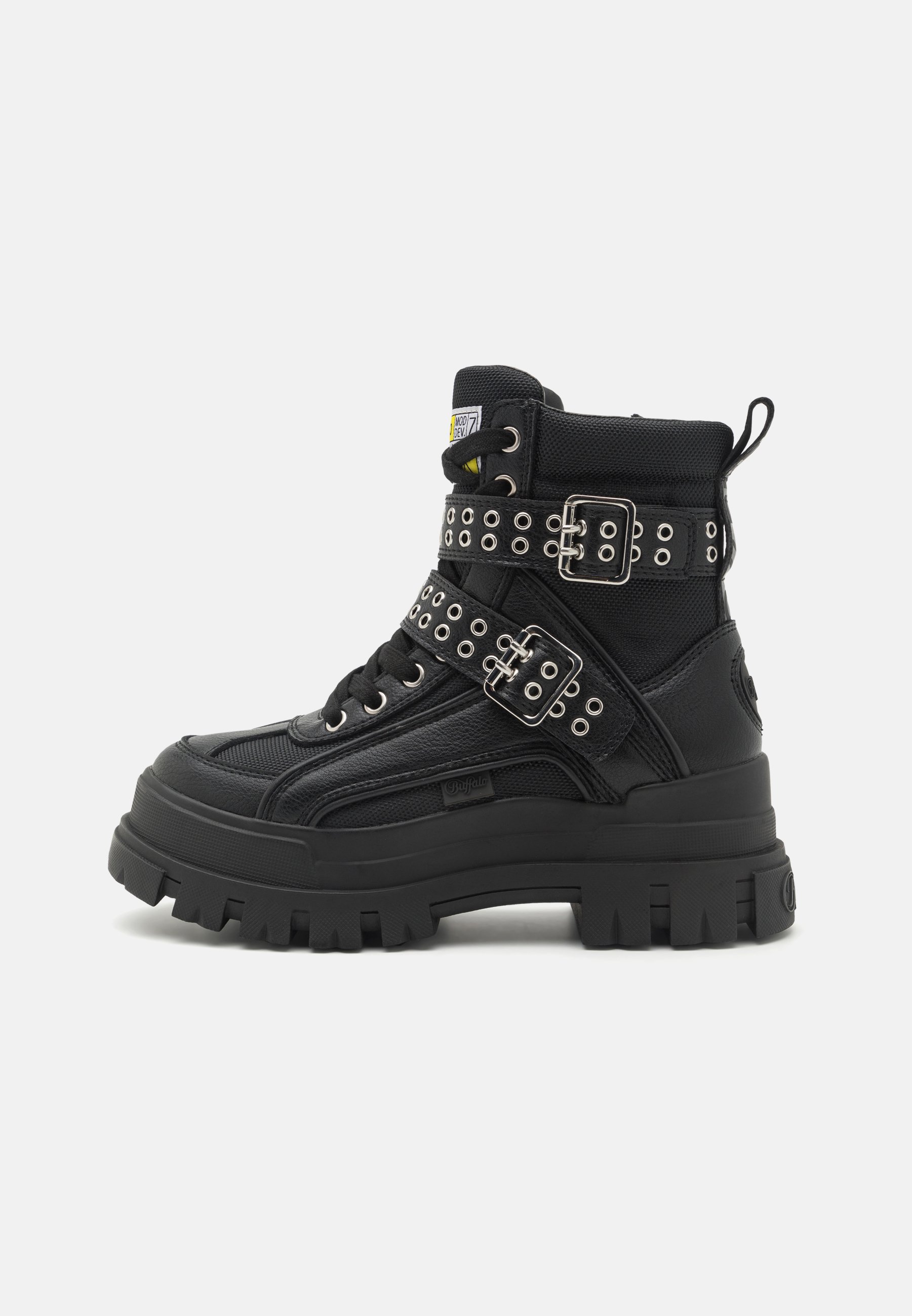 ASPHA- Cowboy/biker ankle boot