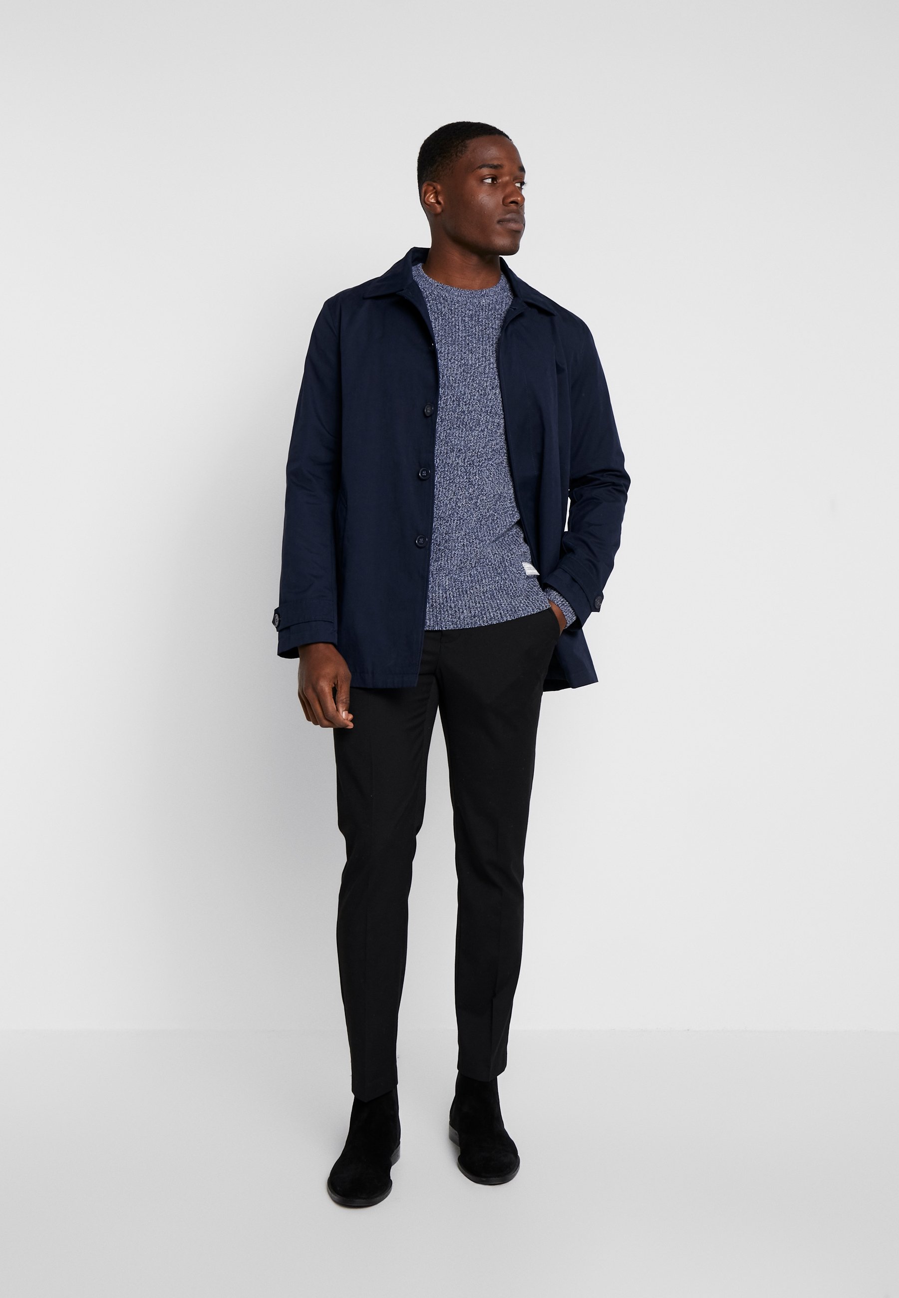 MULTICOLOUR HALF CARDIGAN JUMPER - Jumper