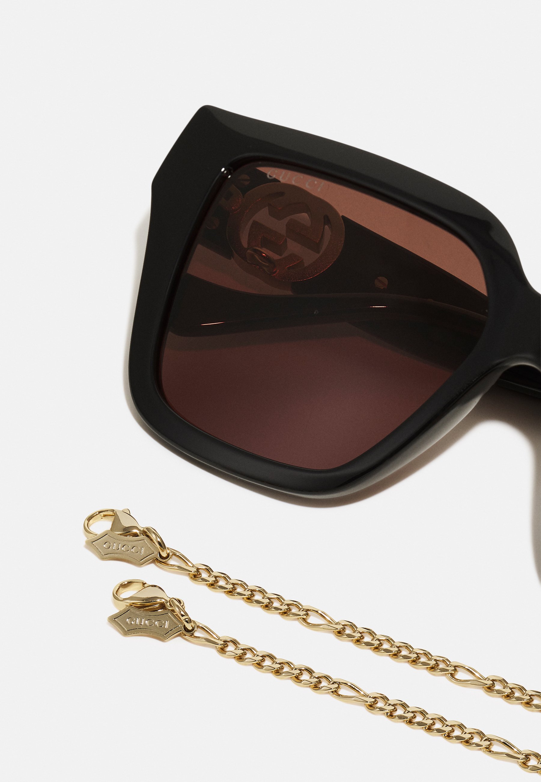 GG CAT-EYE SQUARE SUNGLASSES - Sunglasses