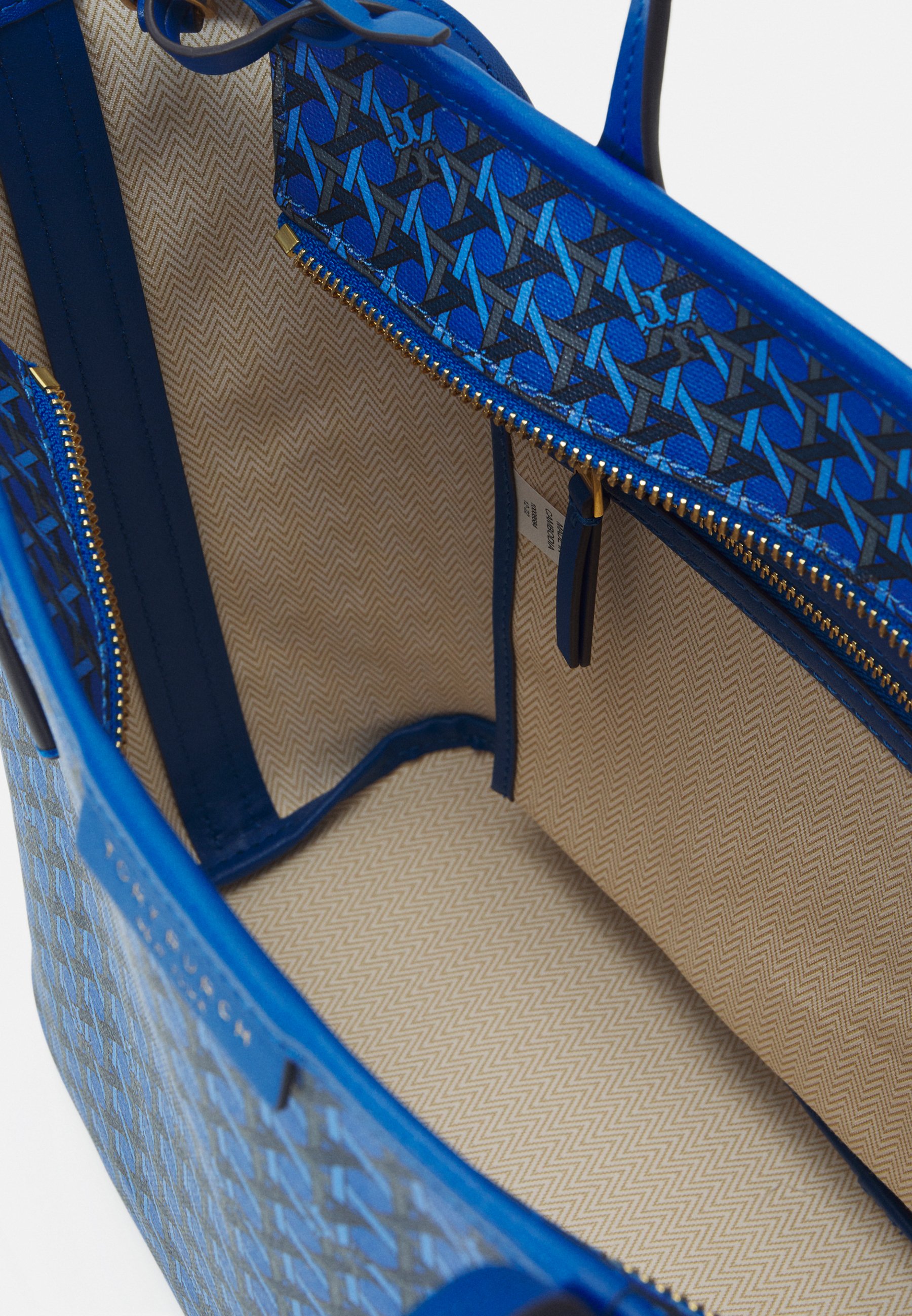 SMALL BASKETWEAVE TOTE SET - Handbag