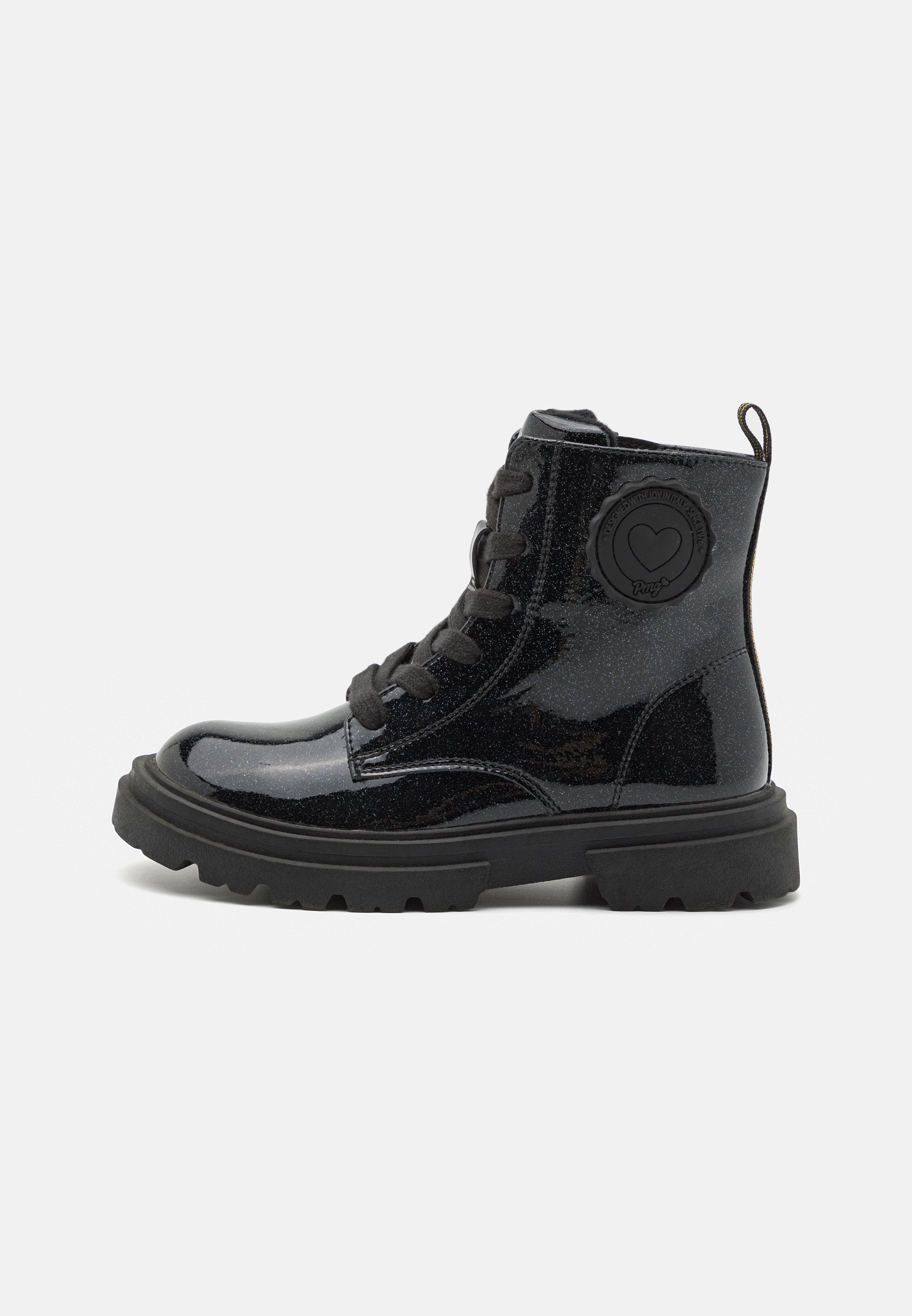 Lace-up ankle boots