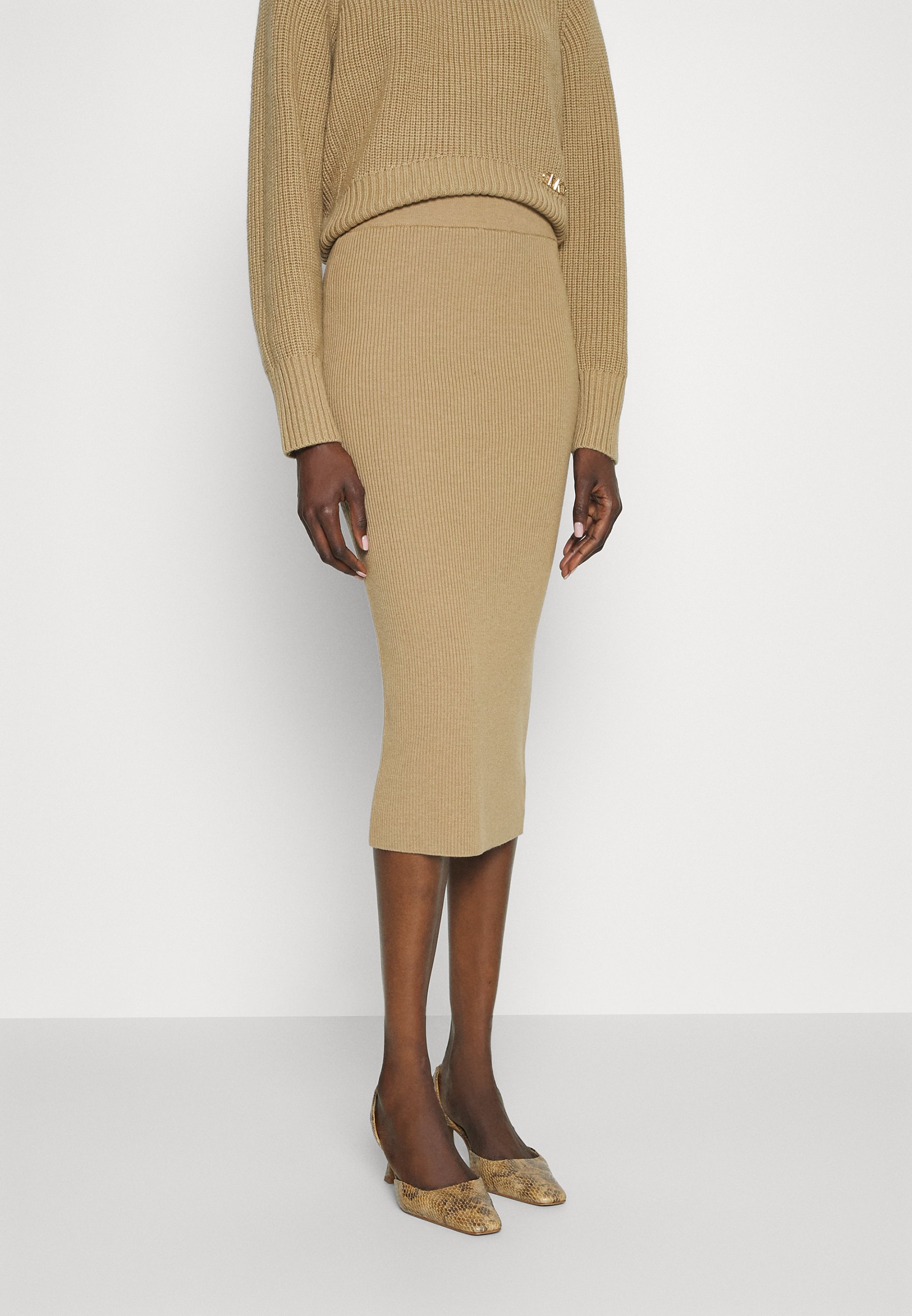 MERINO SKIRT - Pencil skirt