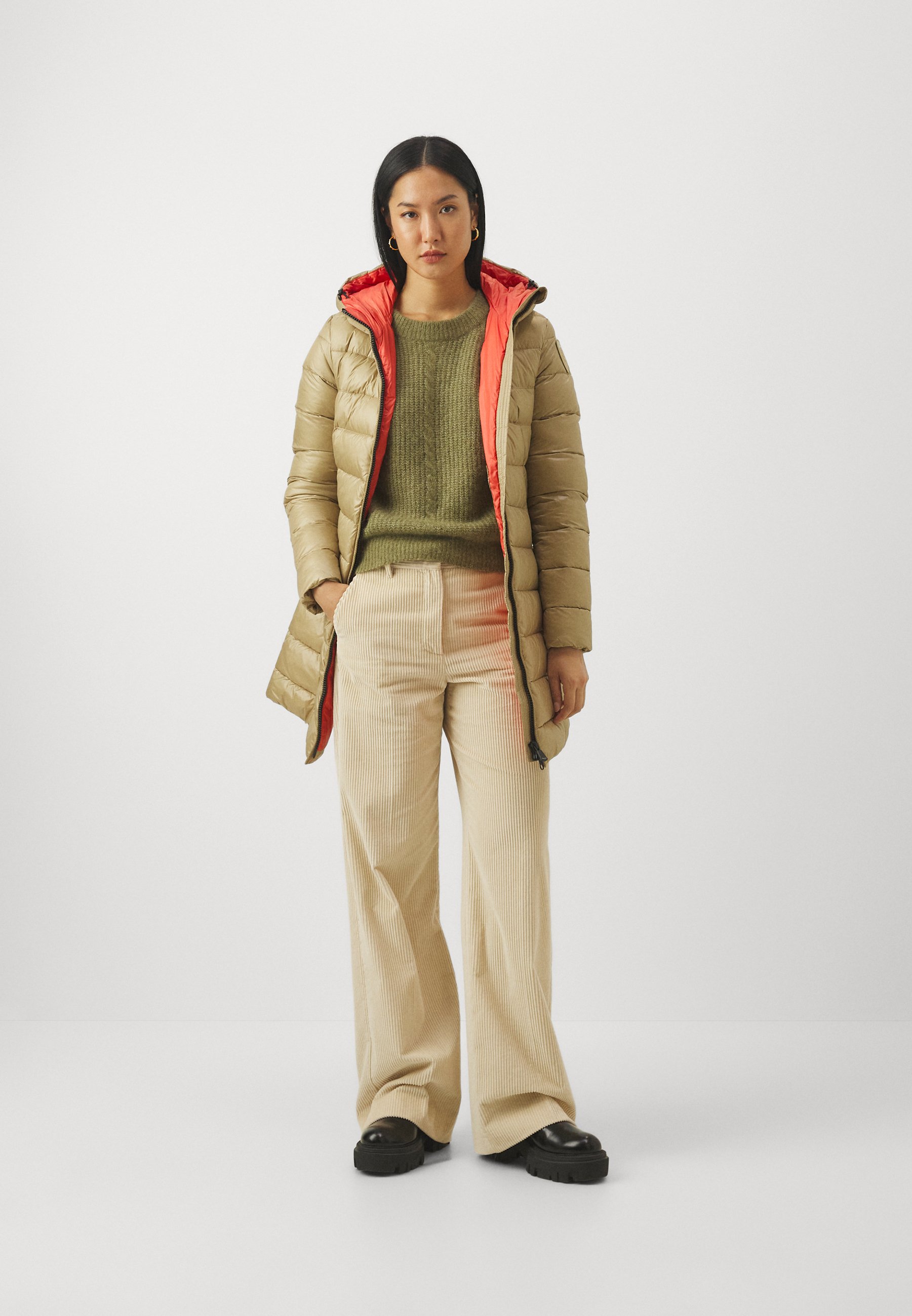 BASIC LONG JACKET - Winter coat
