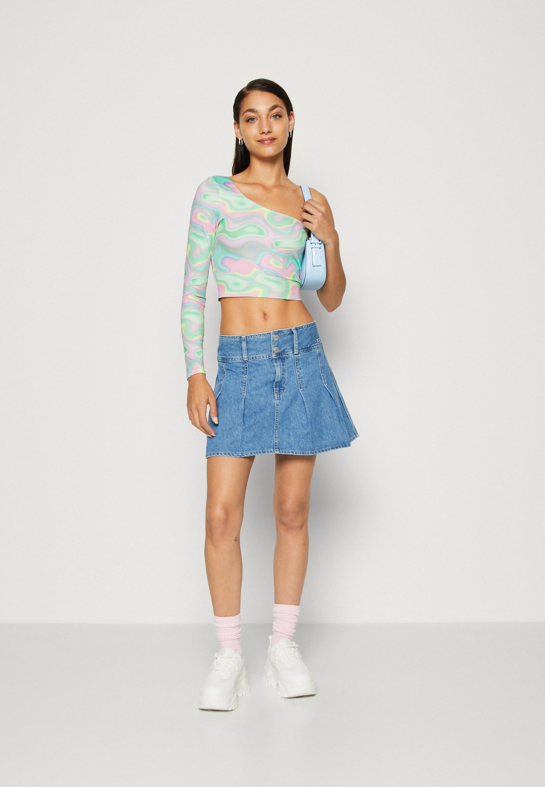 PLEATED SKIRT - A-line skirt