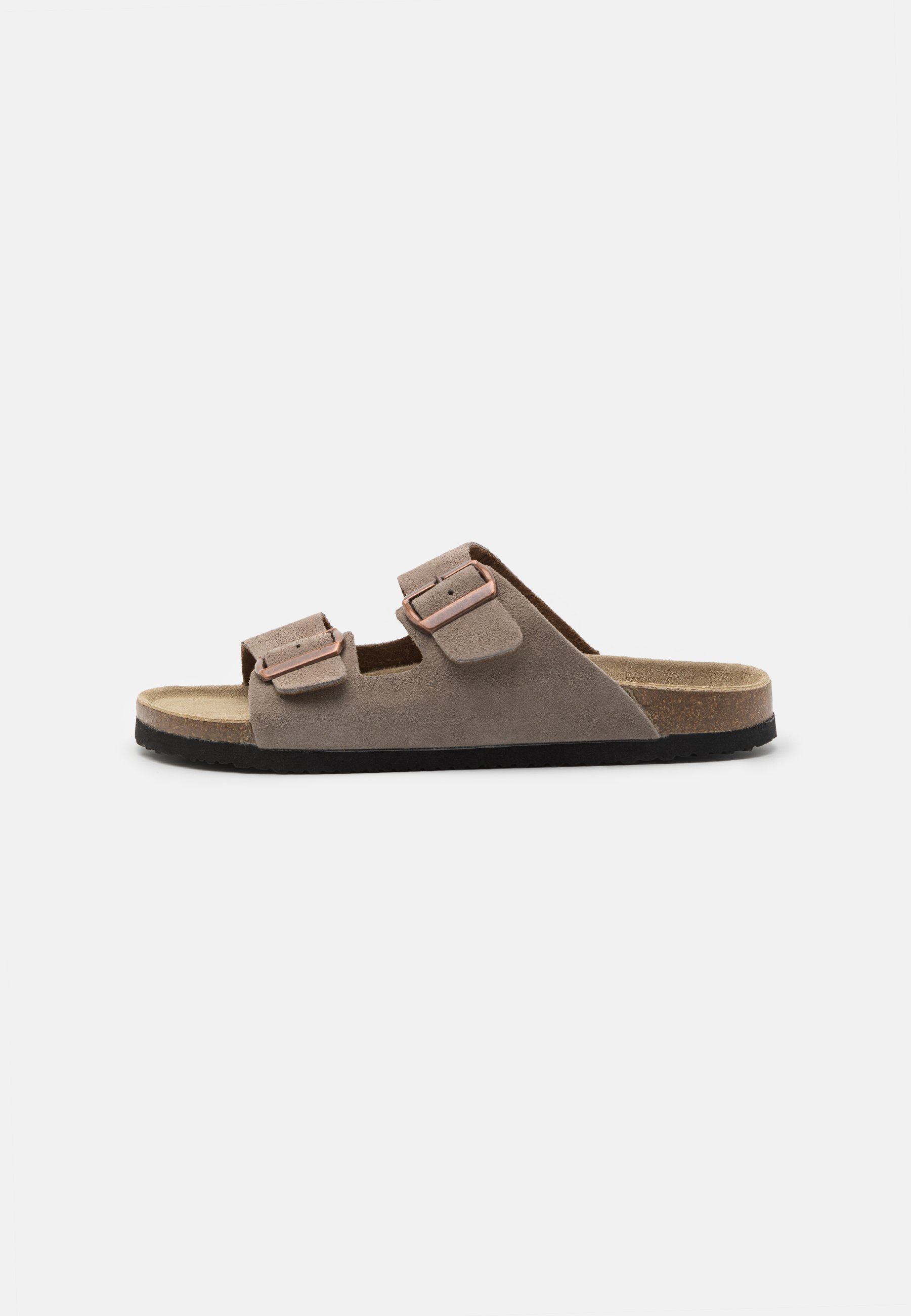 LEATHER UNISEX - Slippers